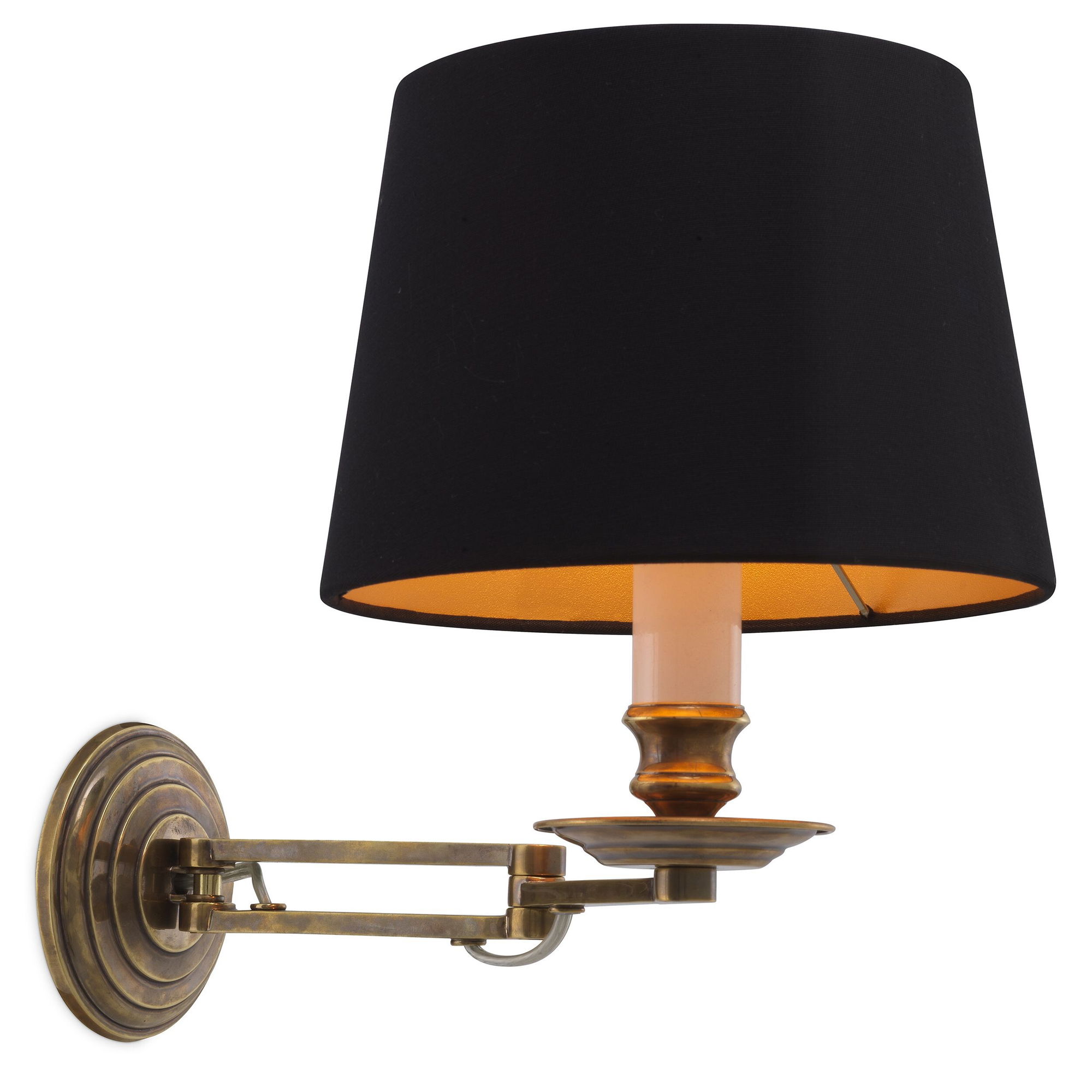 Eclips Wall Lamp Vintage Brass