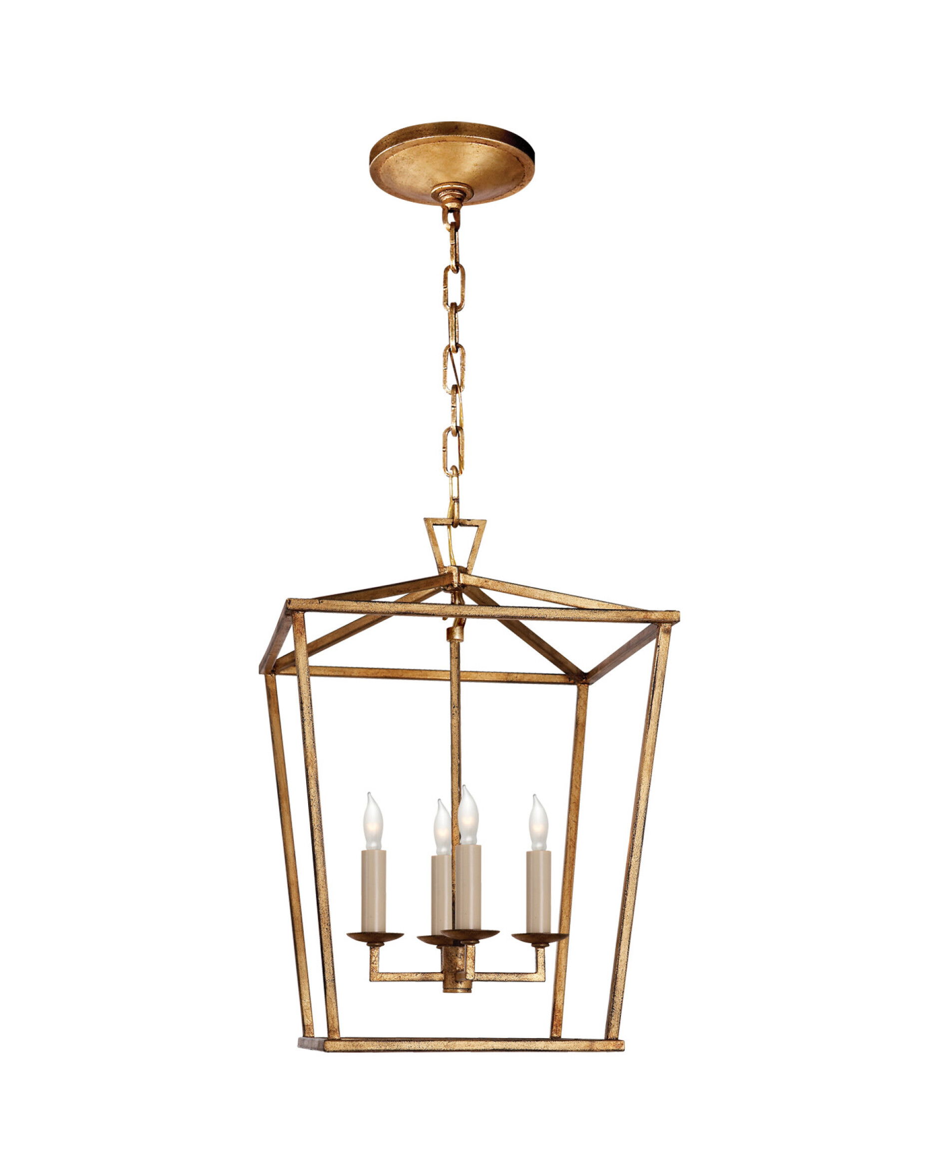 Darlana taklampa gilded iron S