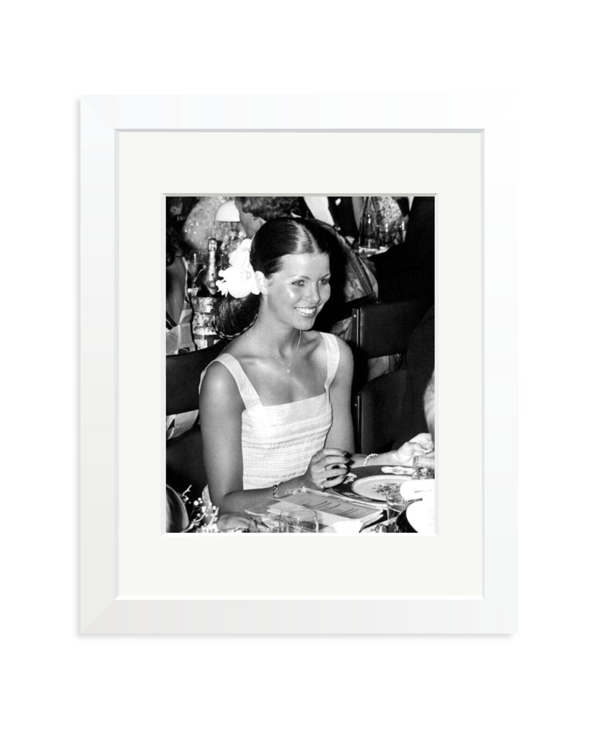 Princess Caroline of Monaco White / Small