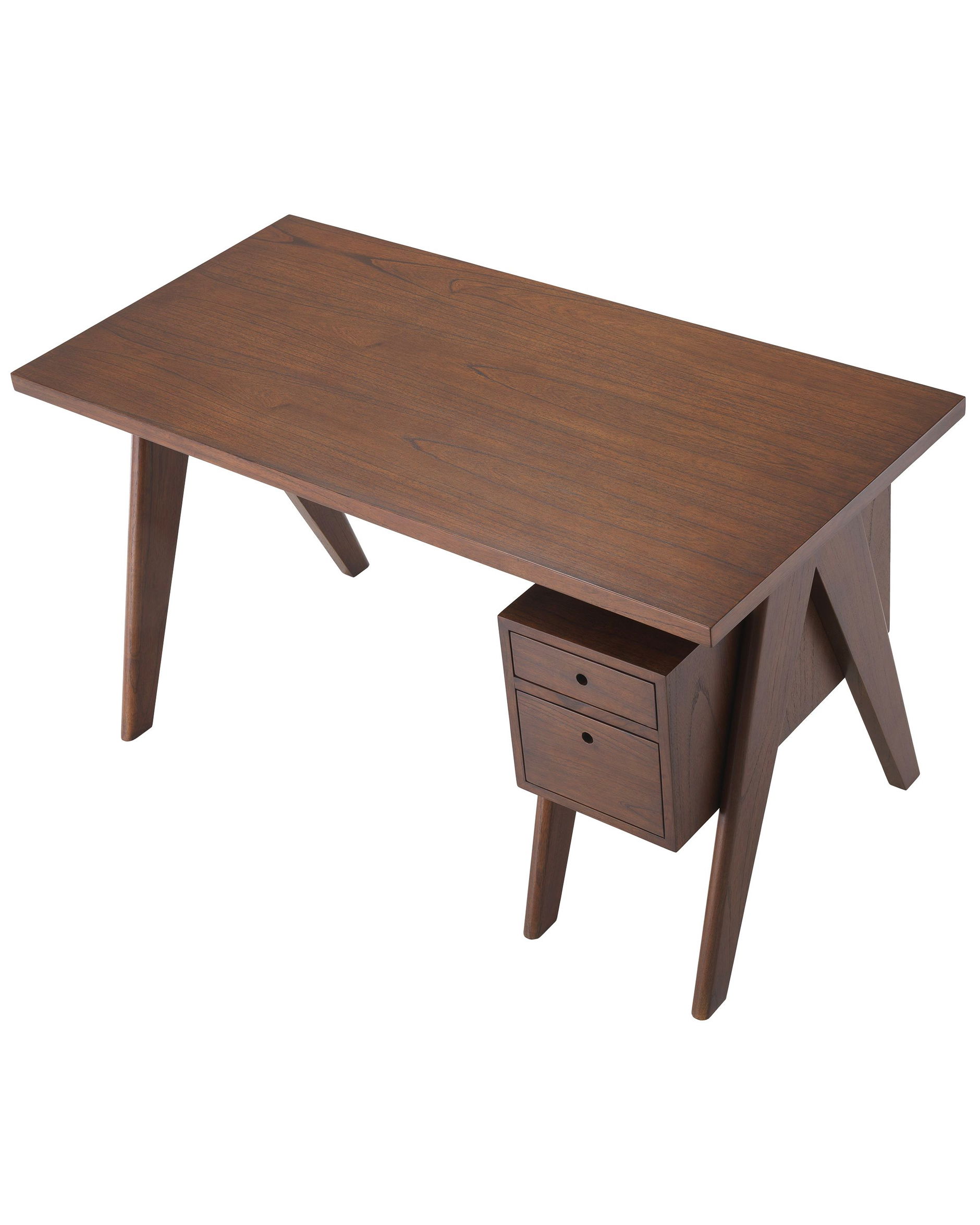 Jullien skrivbord brun