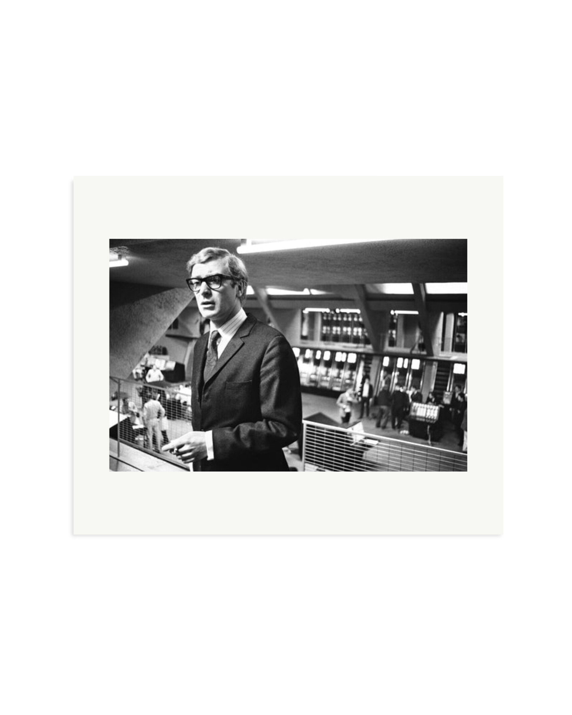 Michael Caine at Pinewood Studios Print Only / Large