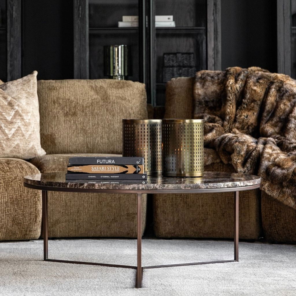 Armando Lantern Antique Brass