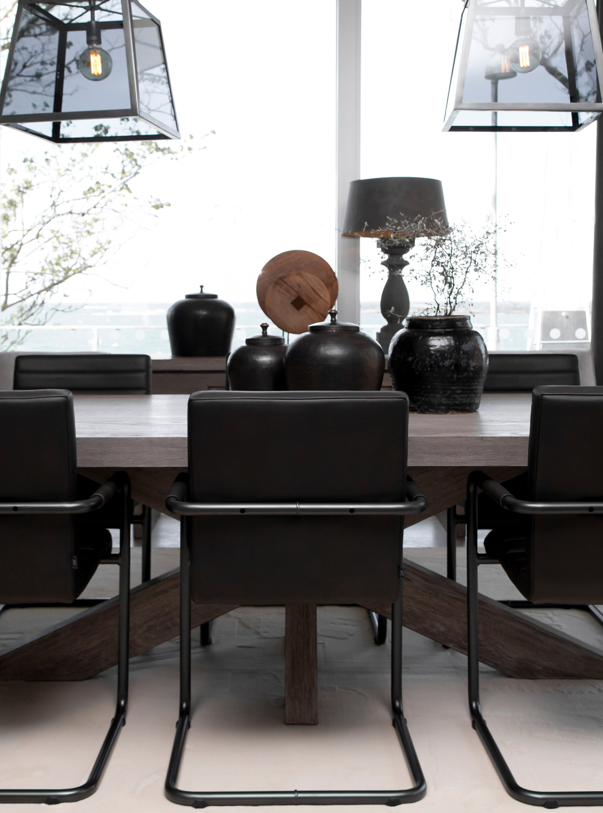 Sabina Armchair Black