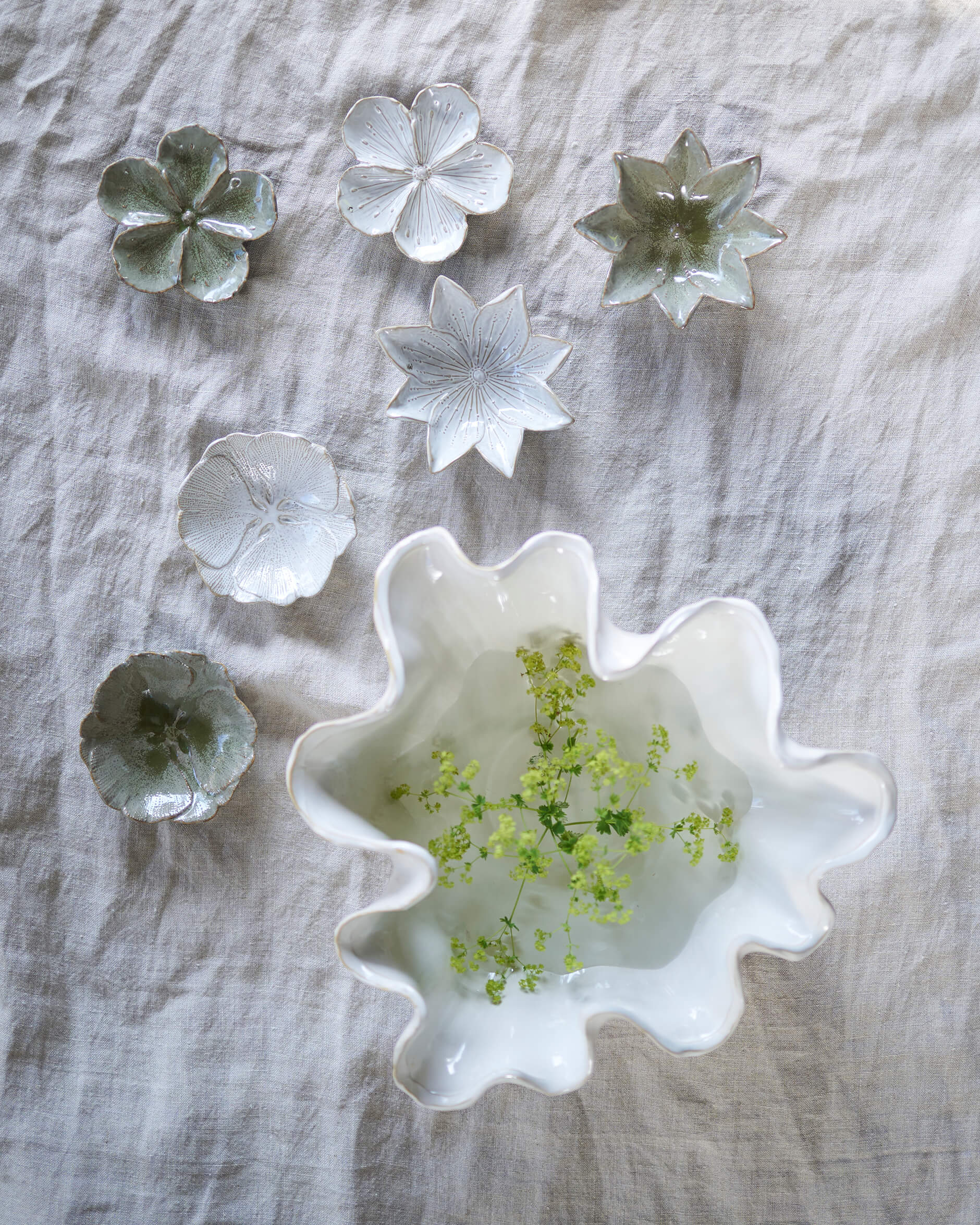 Atrani skål off-white