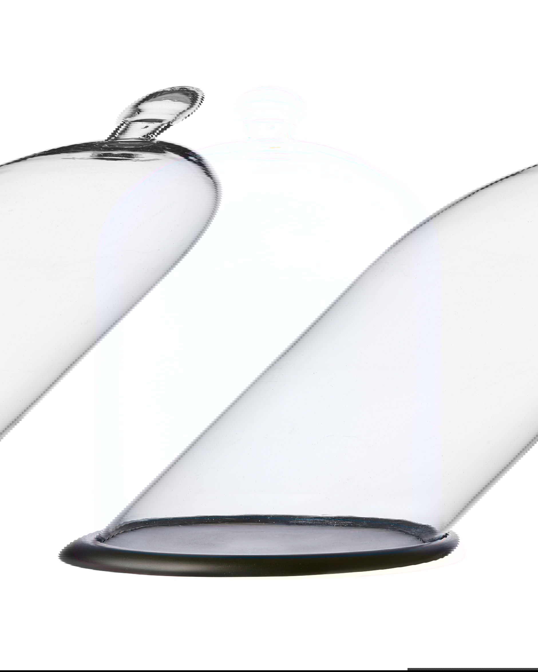 Bella Bell glaskåpa svart