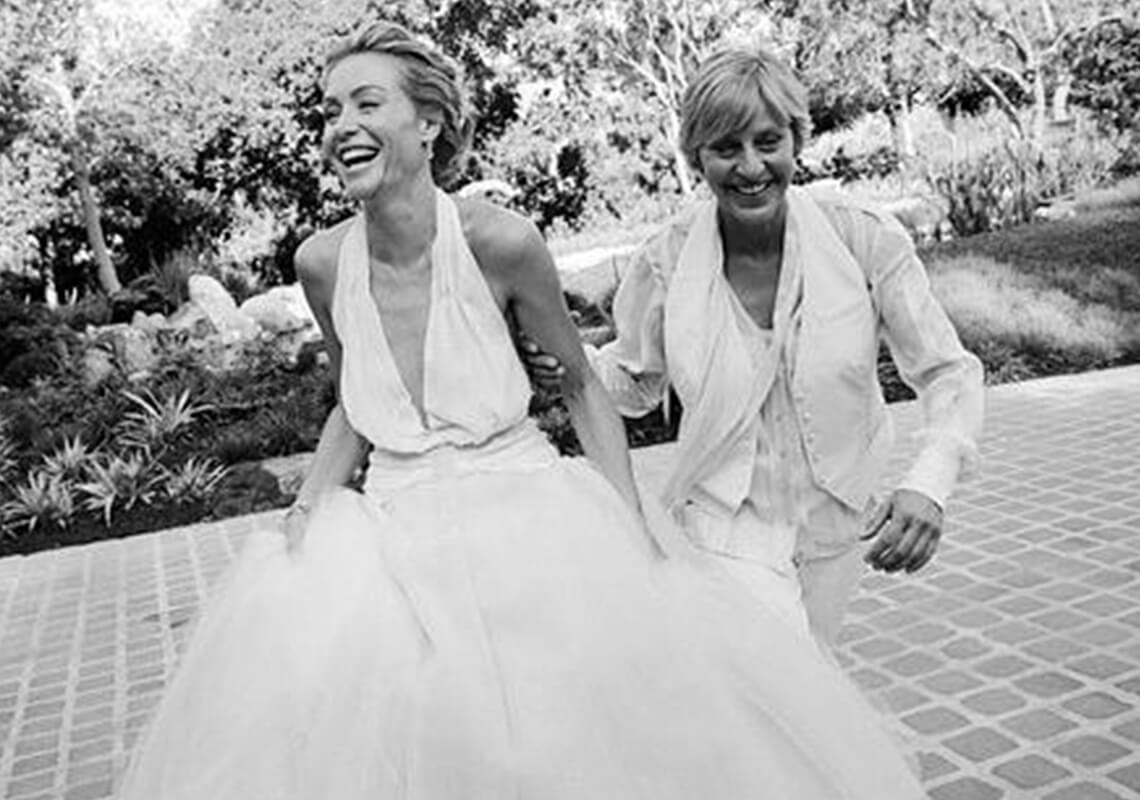 En återblick på Ellen DeGeneres och Portia de Rossis bröllop