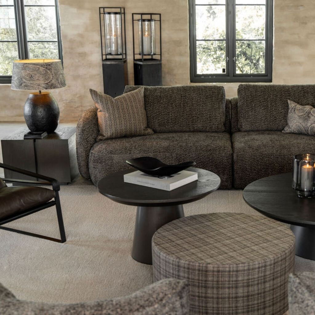 Klassischer Lampenschirm sheldon paisley brown OUTLET