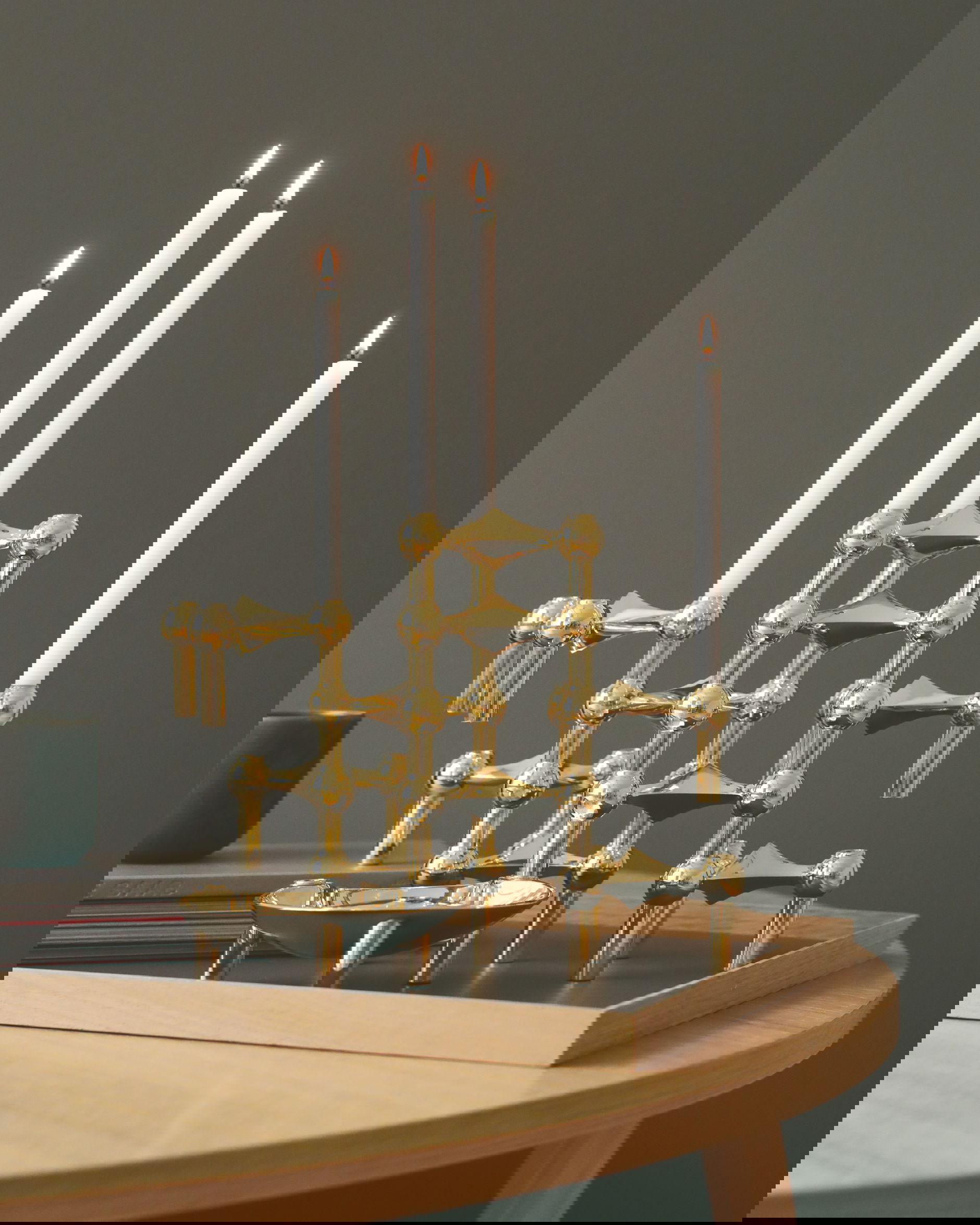 Nagel skål mässing