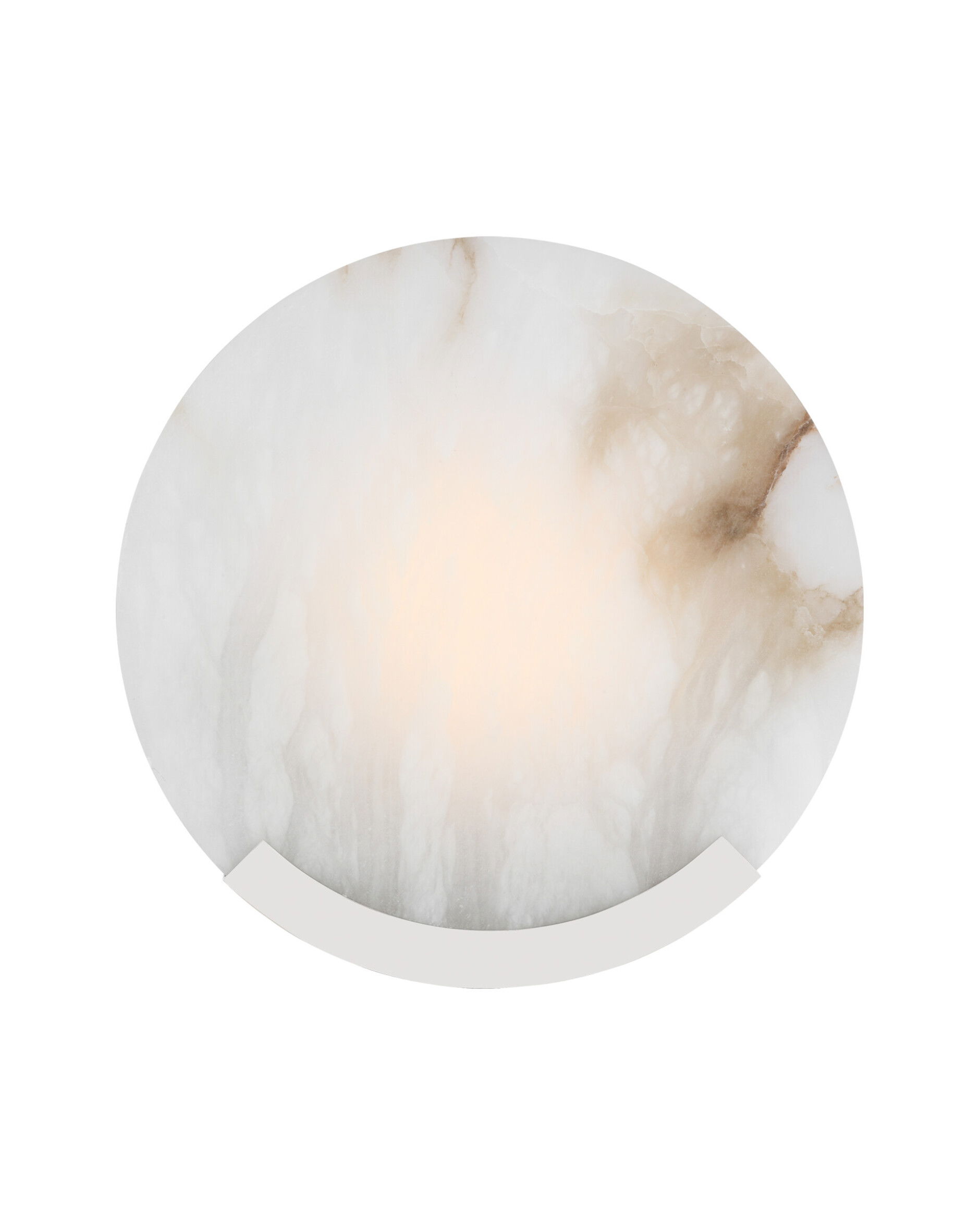 Melange 13" vägglampa nickel