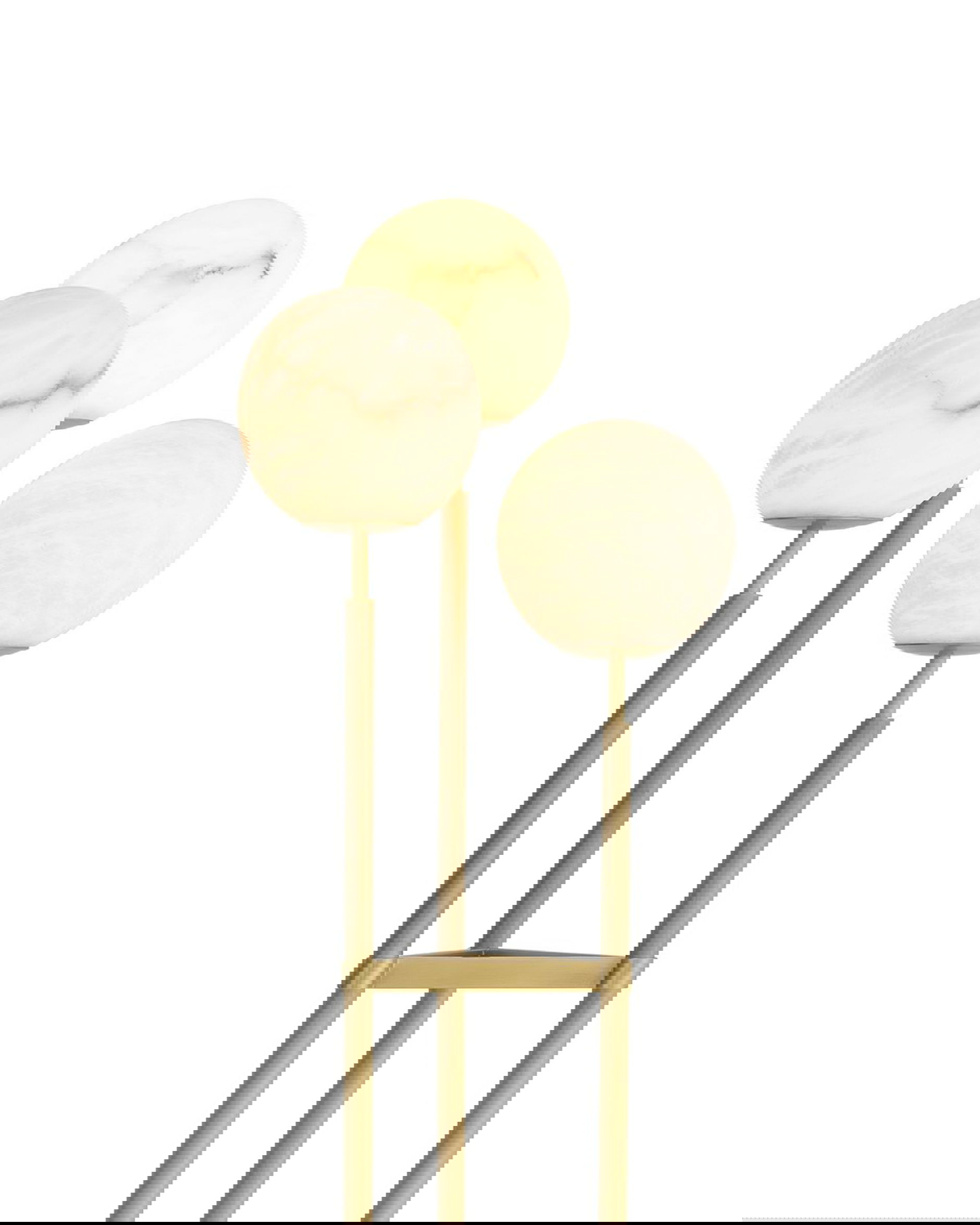 Fioro Floor Lamp Brass