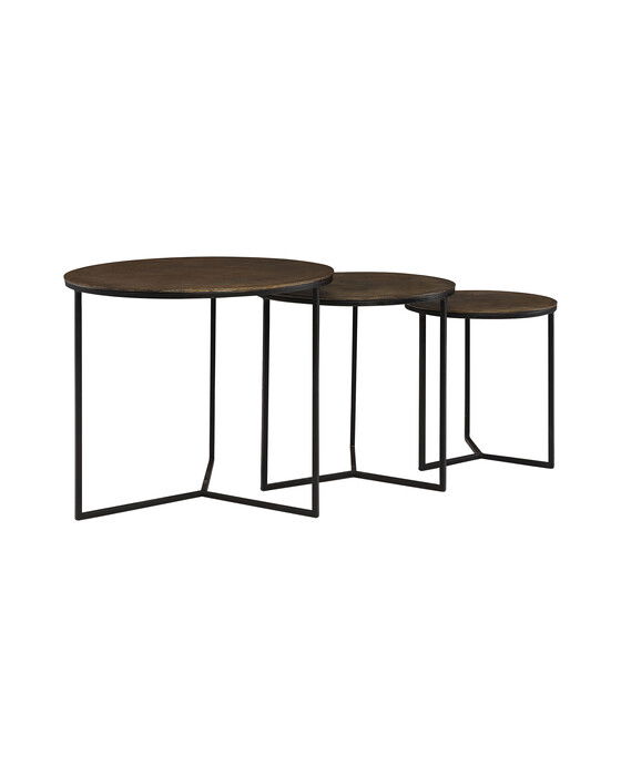 juno sidobord mässing