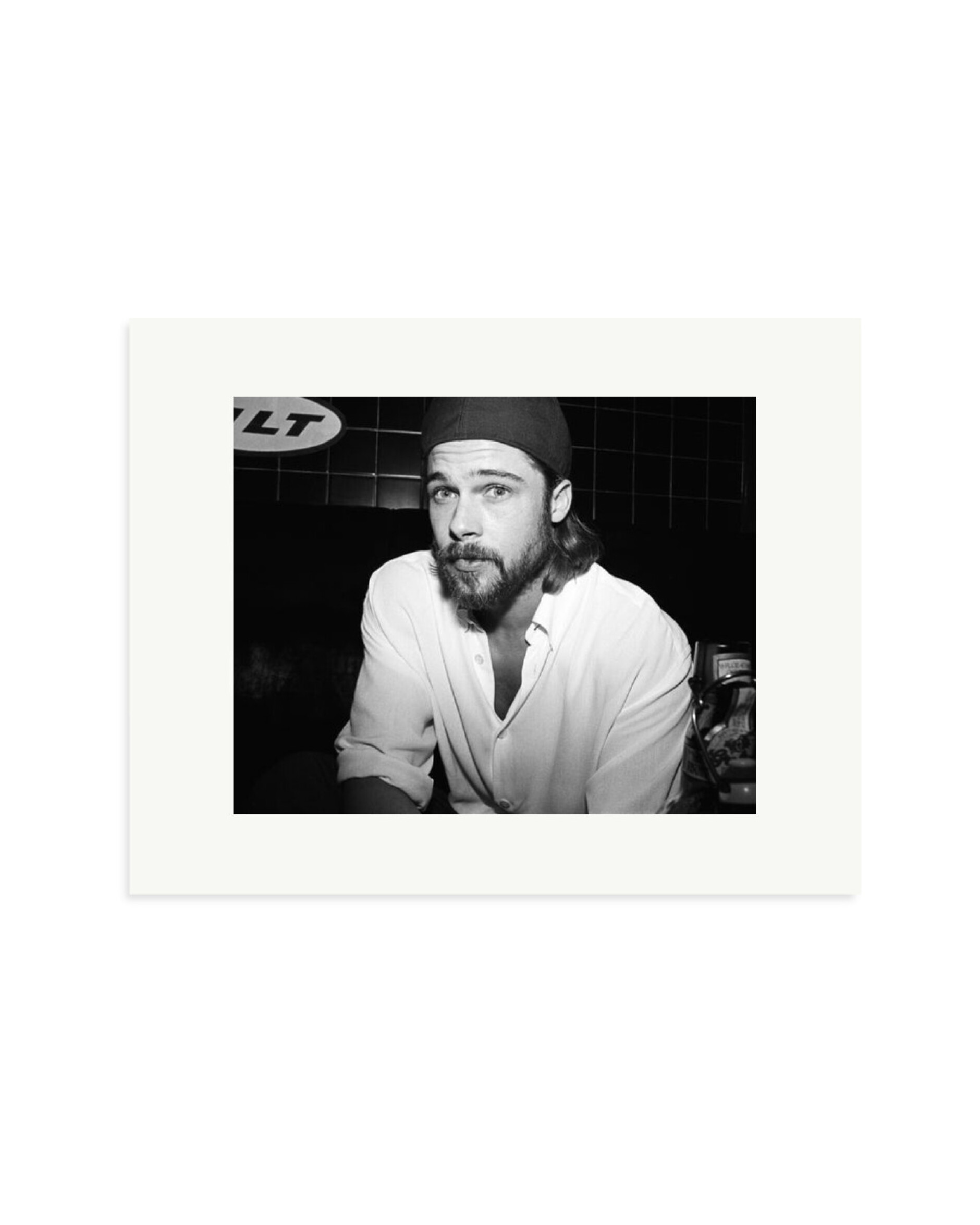 Brad Pitt Print Only / Small