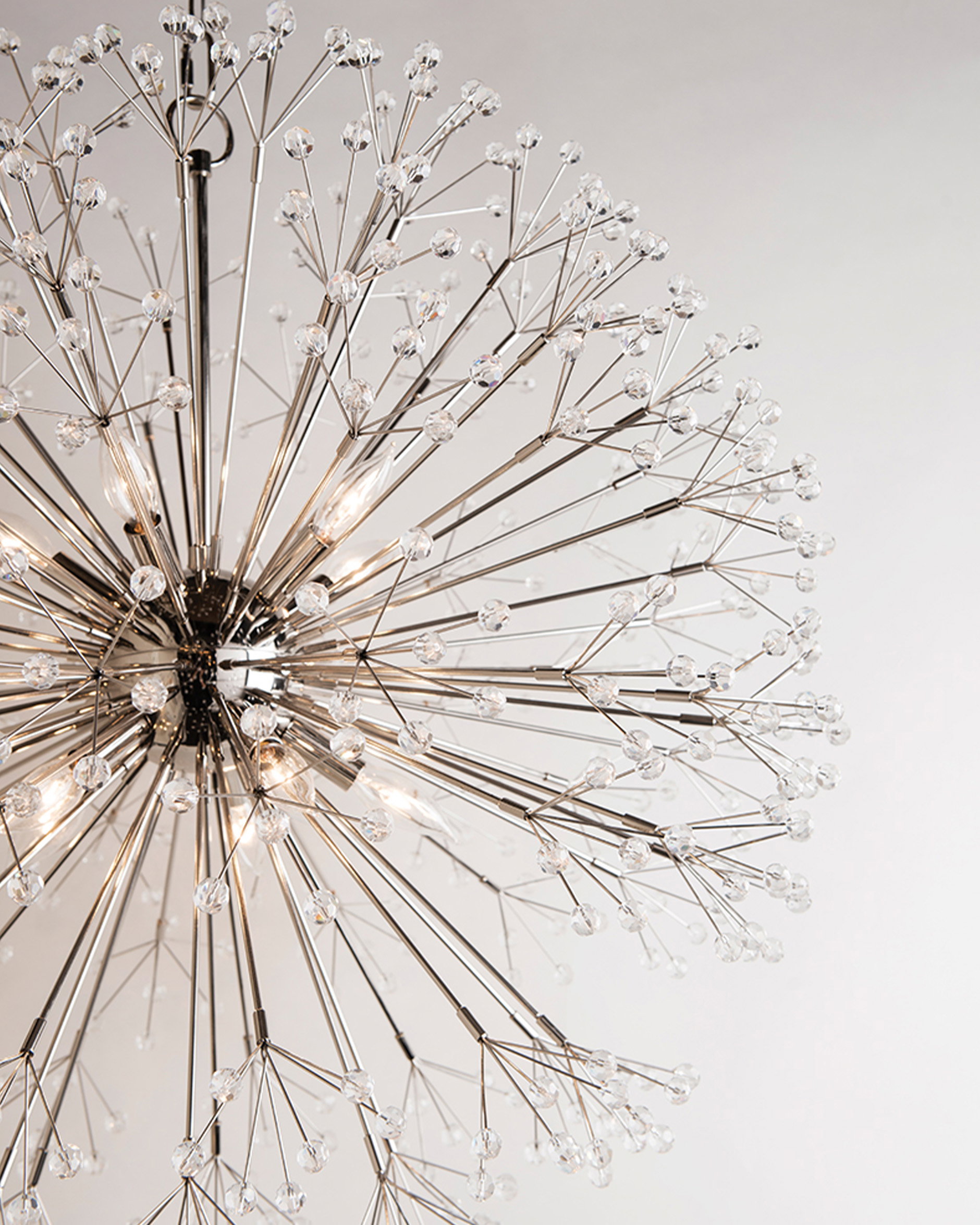 Dunkirk Chandelier Polished Nickel