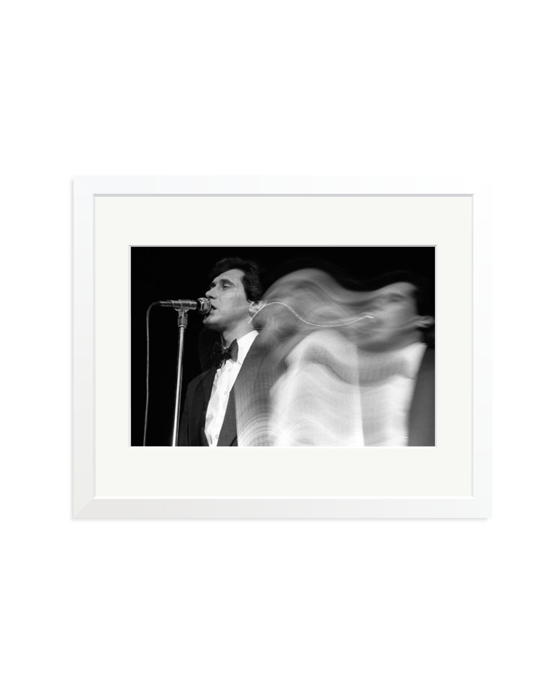 Bryan Ferry Portrait White / Medium