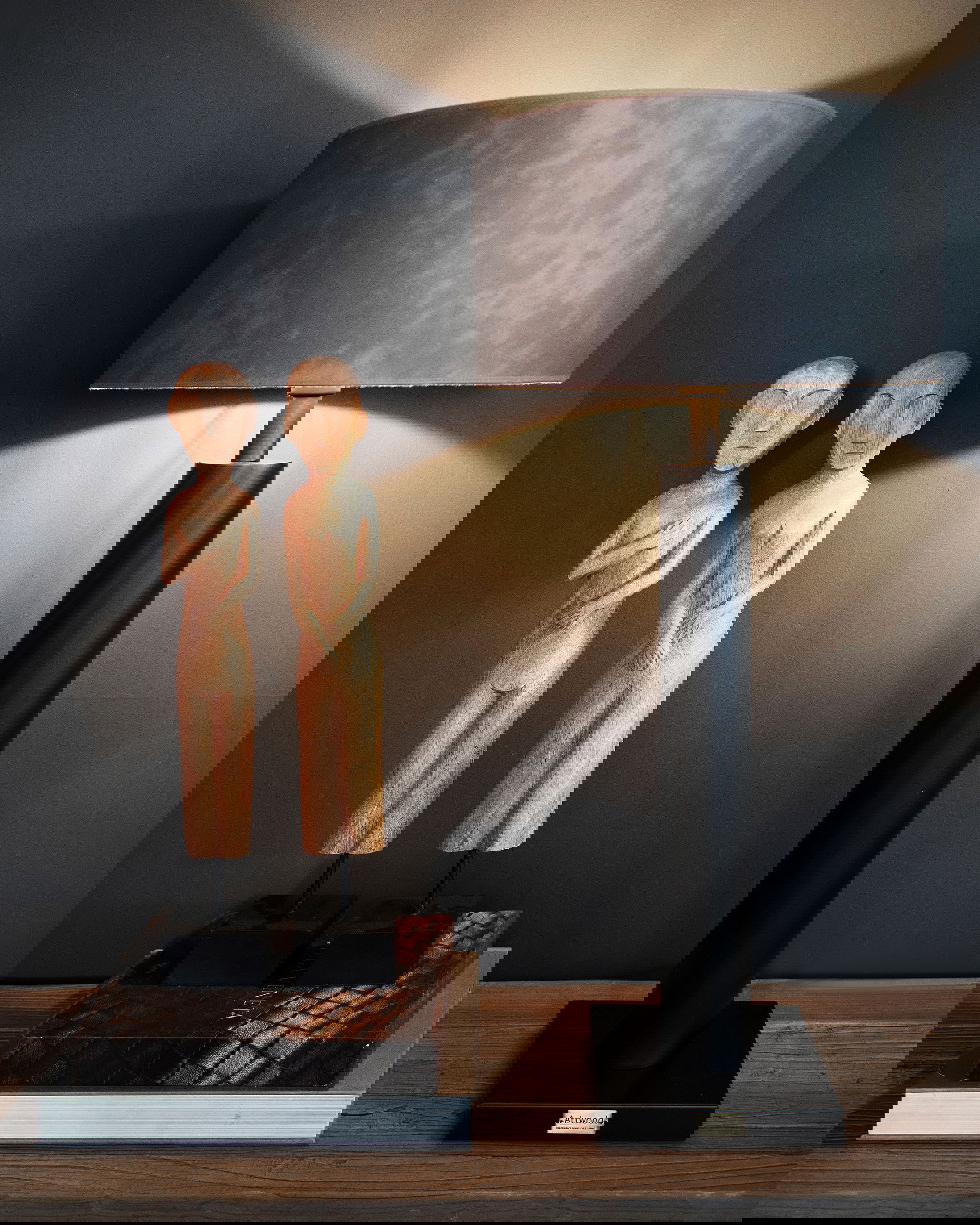 Belle lampshade cylinder taupe OUTLET