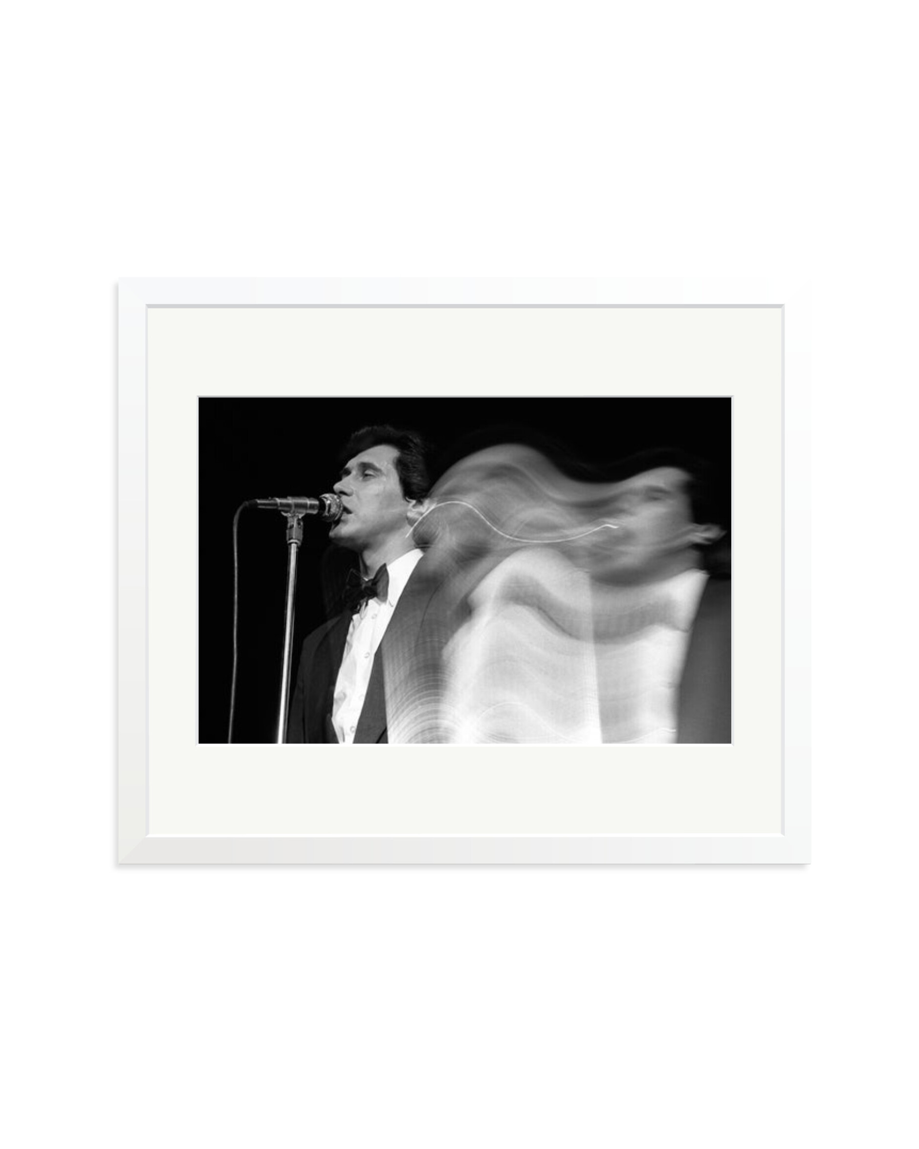 Bryan Ferry Portrait White / Large