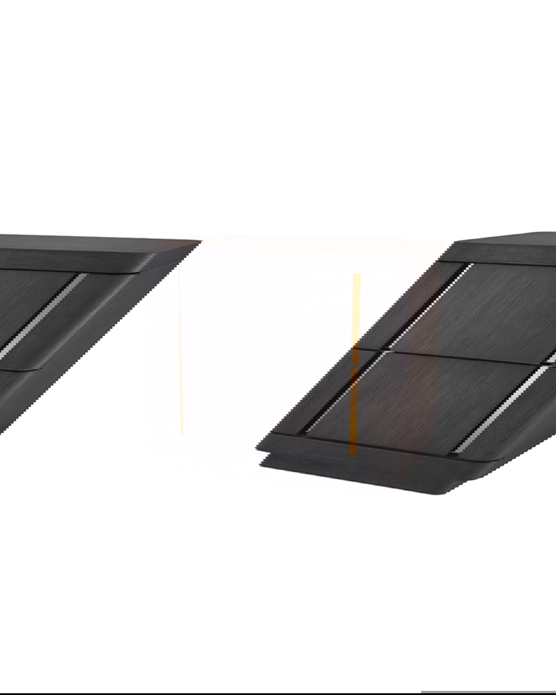 Modesto sidobord mocha/svart OUTLET