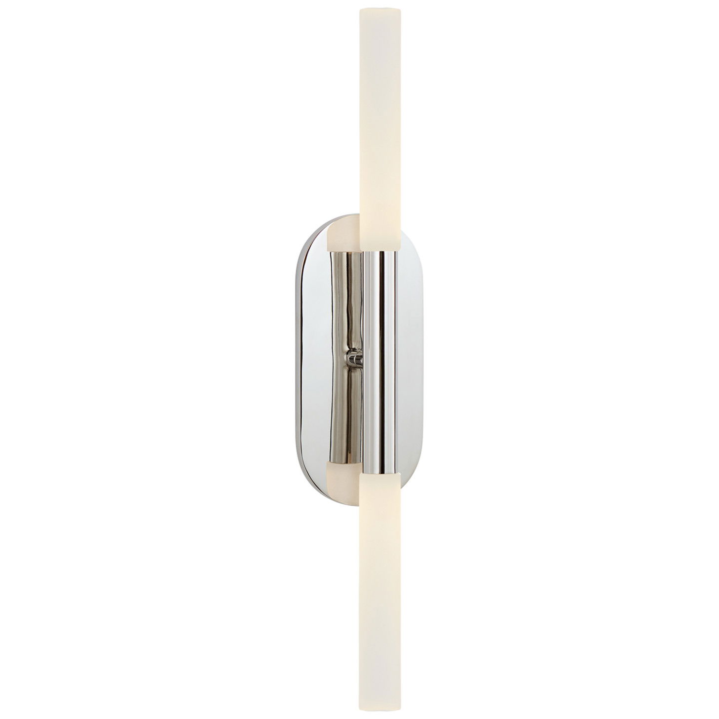 Rousseau Medium Vanity Sconce Polished Nickel OUTLET