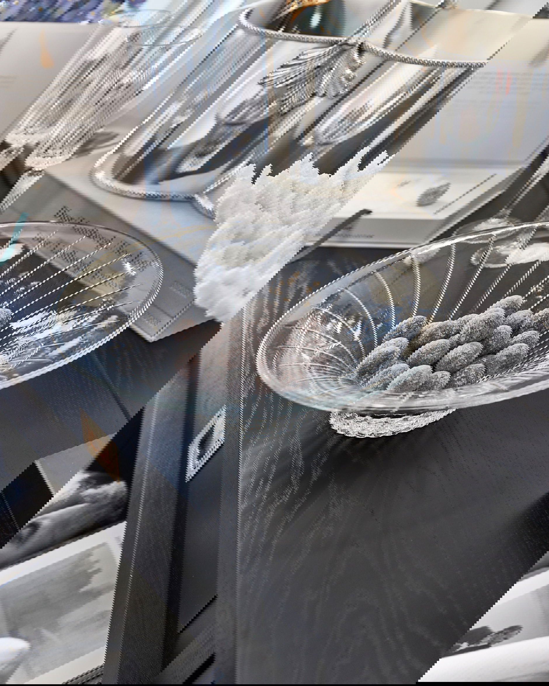 Manhattan serveringsskål kristall