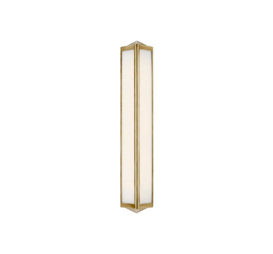 Natural Brass - Geneva vägglampa brons