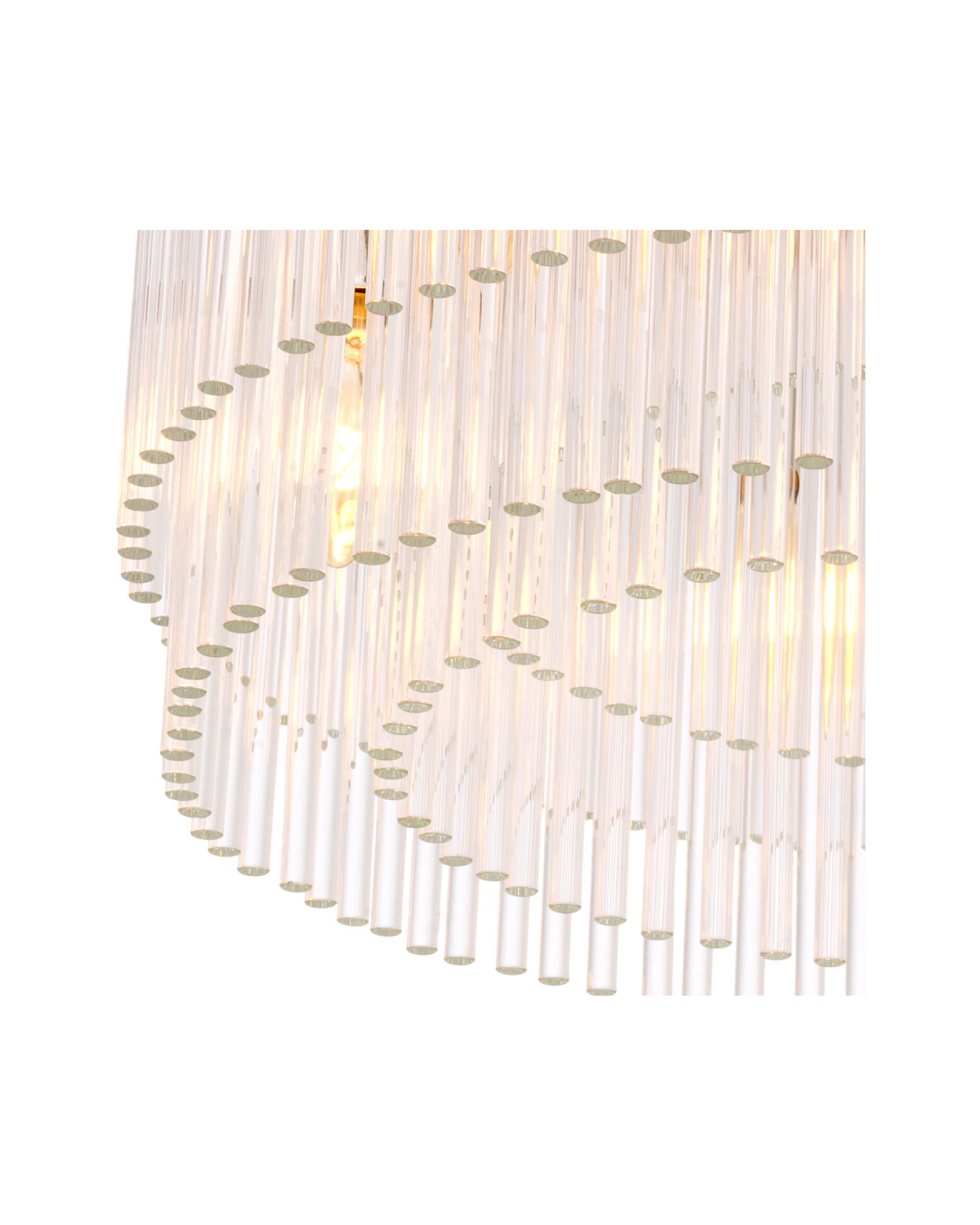 Hector plafondlamp antiek messing