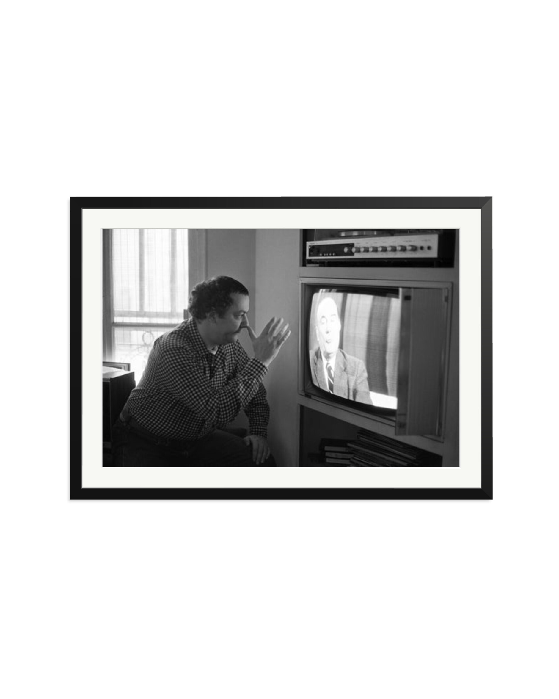 Coluche and Mitterrand Black / XXL