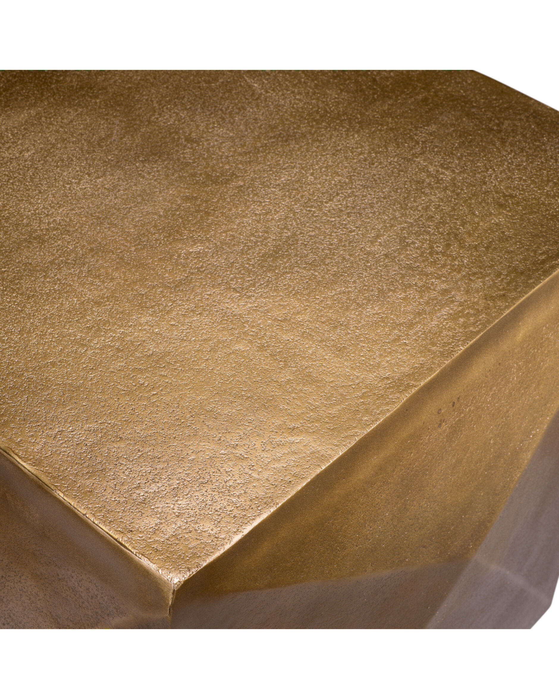 Maratea Side Table Antique Brass