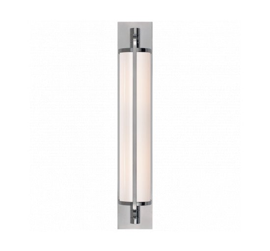 Chrome - Keeley Tall Pivoting Sconce Antique Brass