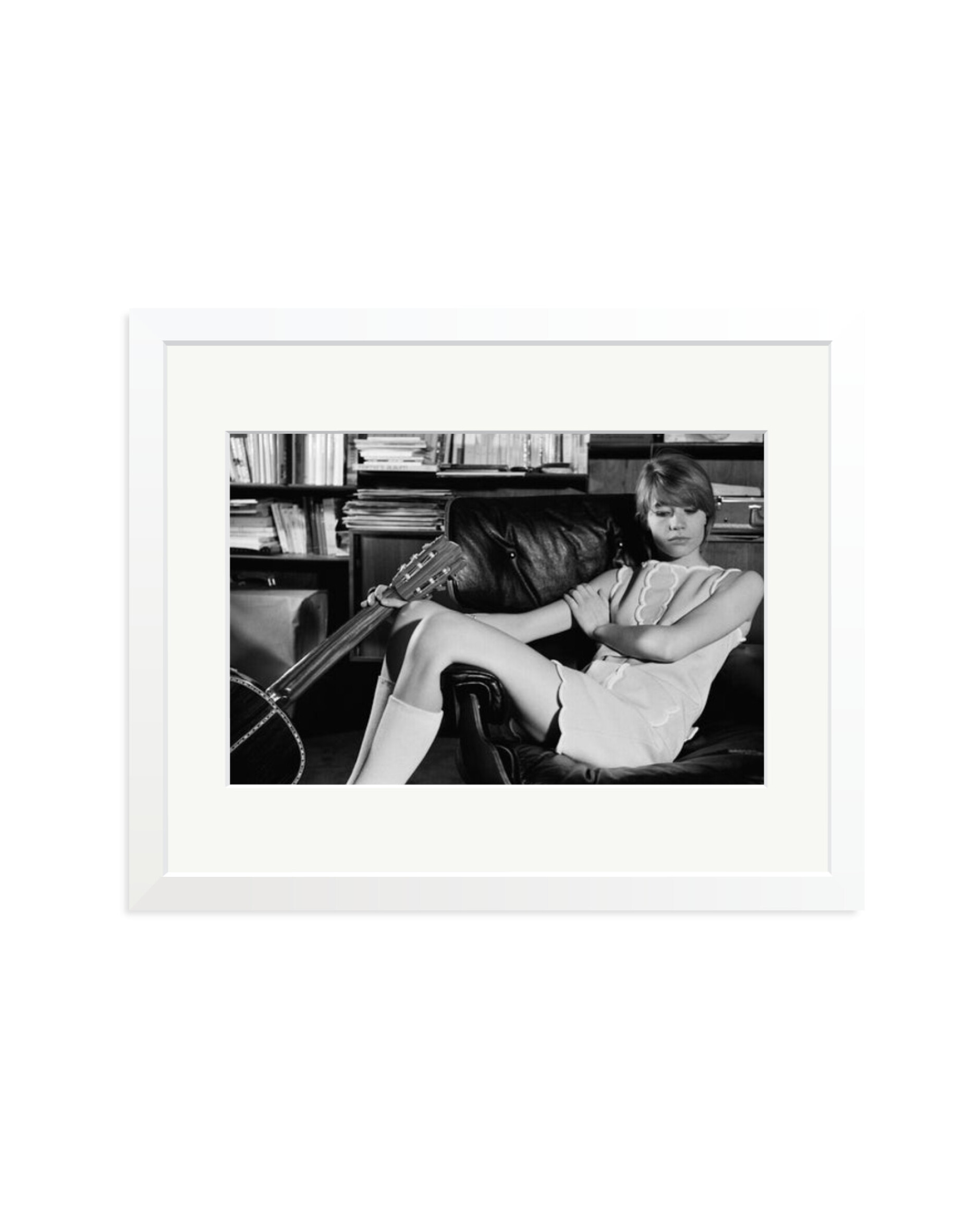 Francoise Hardy at Home White / Medium