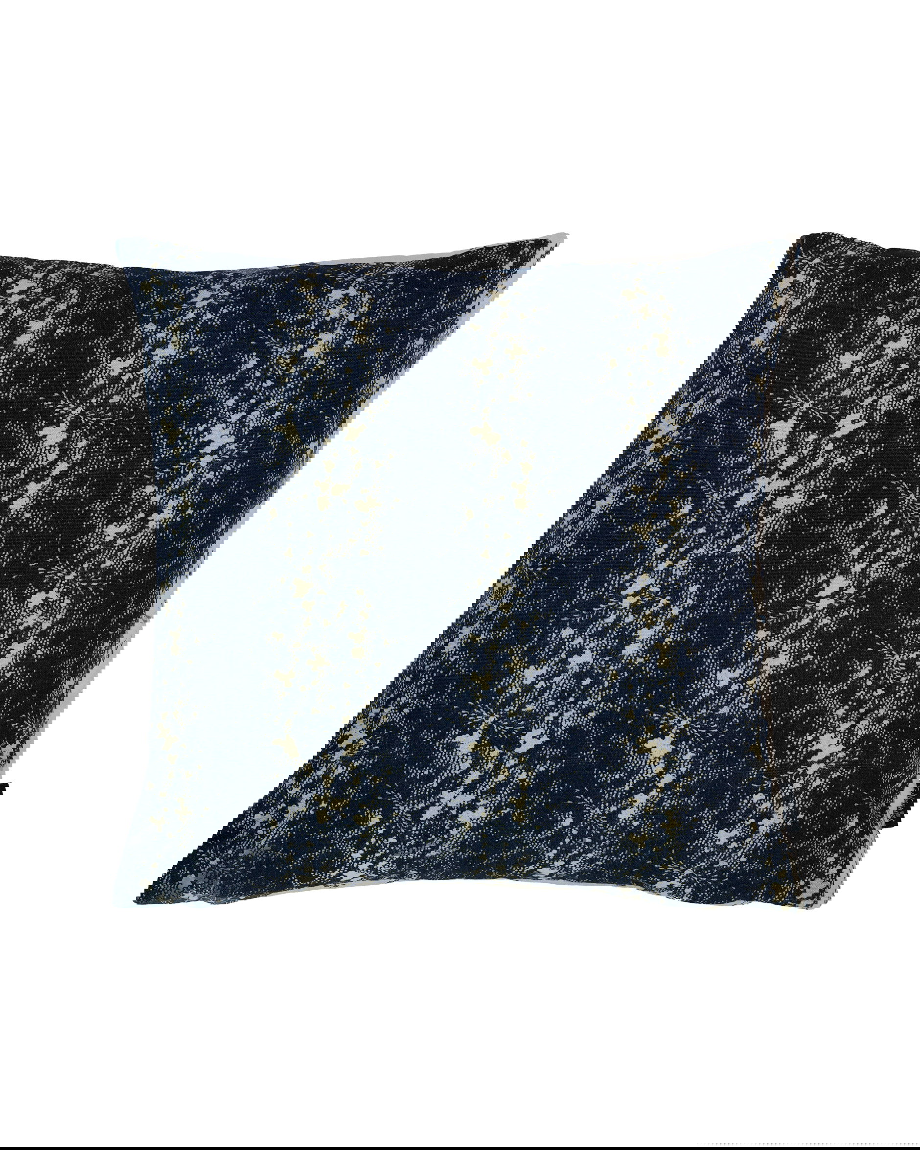 Barnacle Stripe cushion cover, dark blue