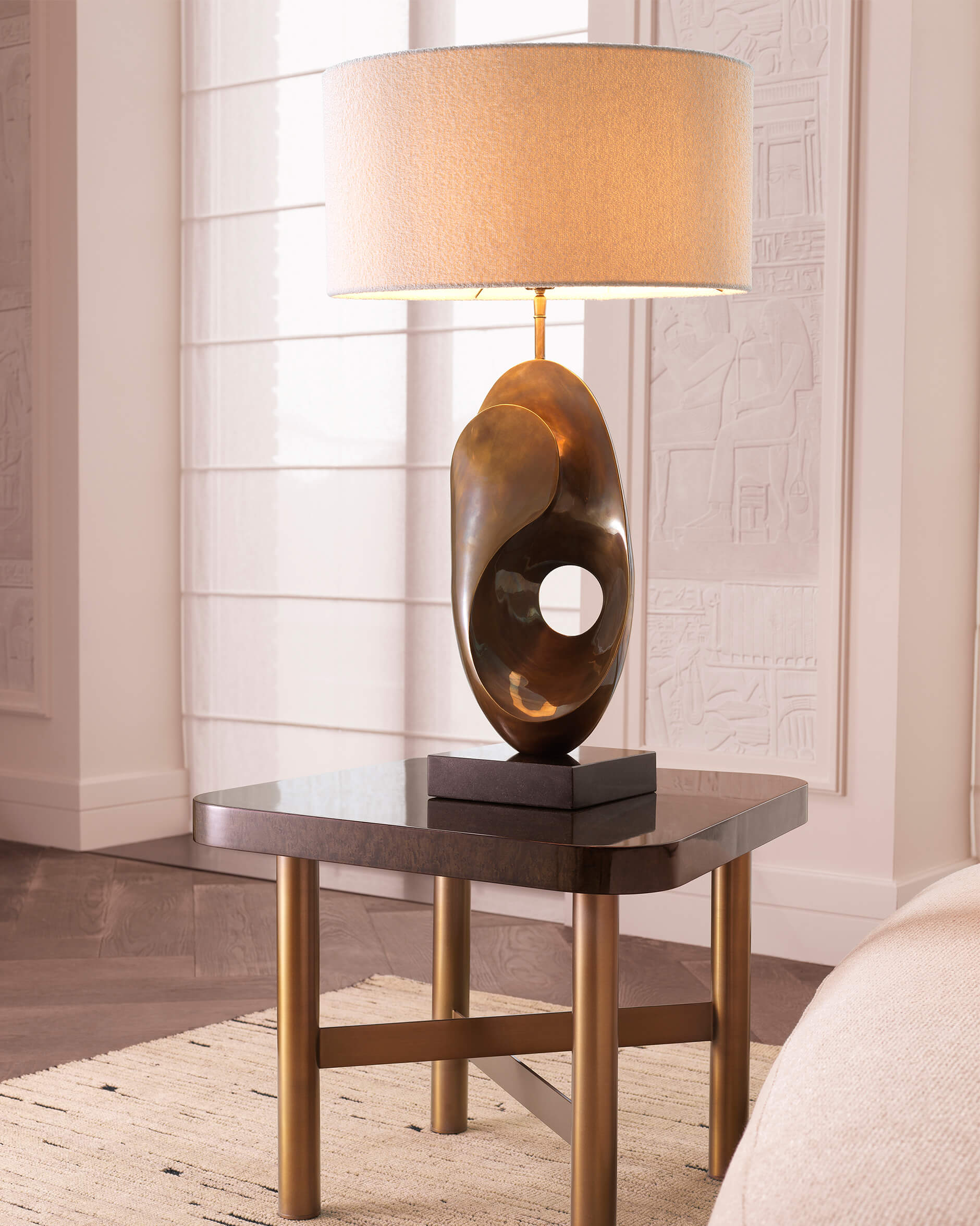 D'Ancona Table Lamp Vintage Brass