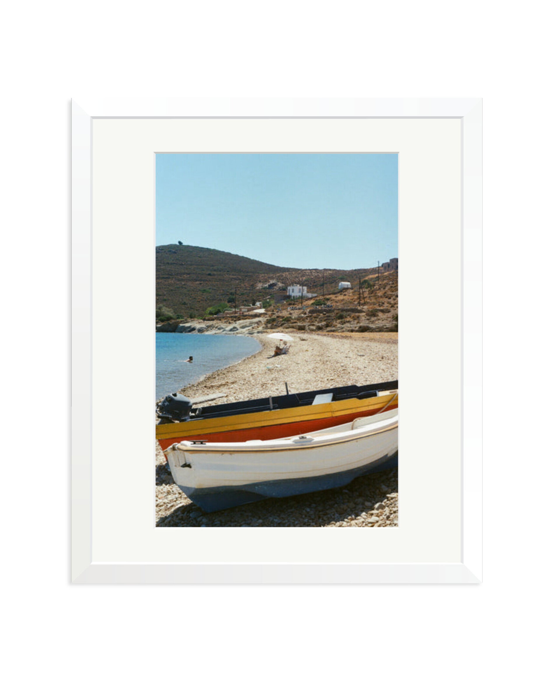 Patmos, Greece White / Large