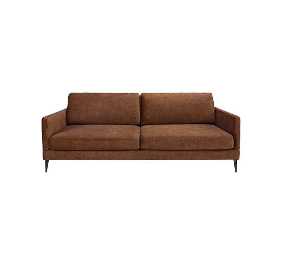 null - Andorra sofa, 3-seters, mørk grå