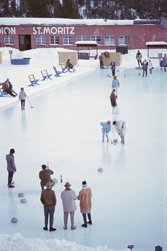 Curling at St. Moritz