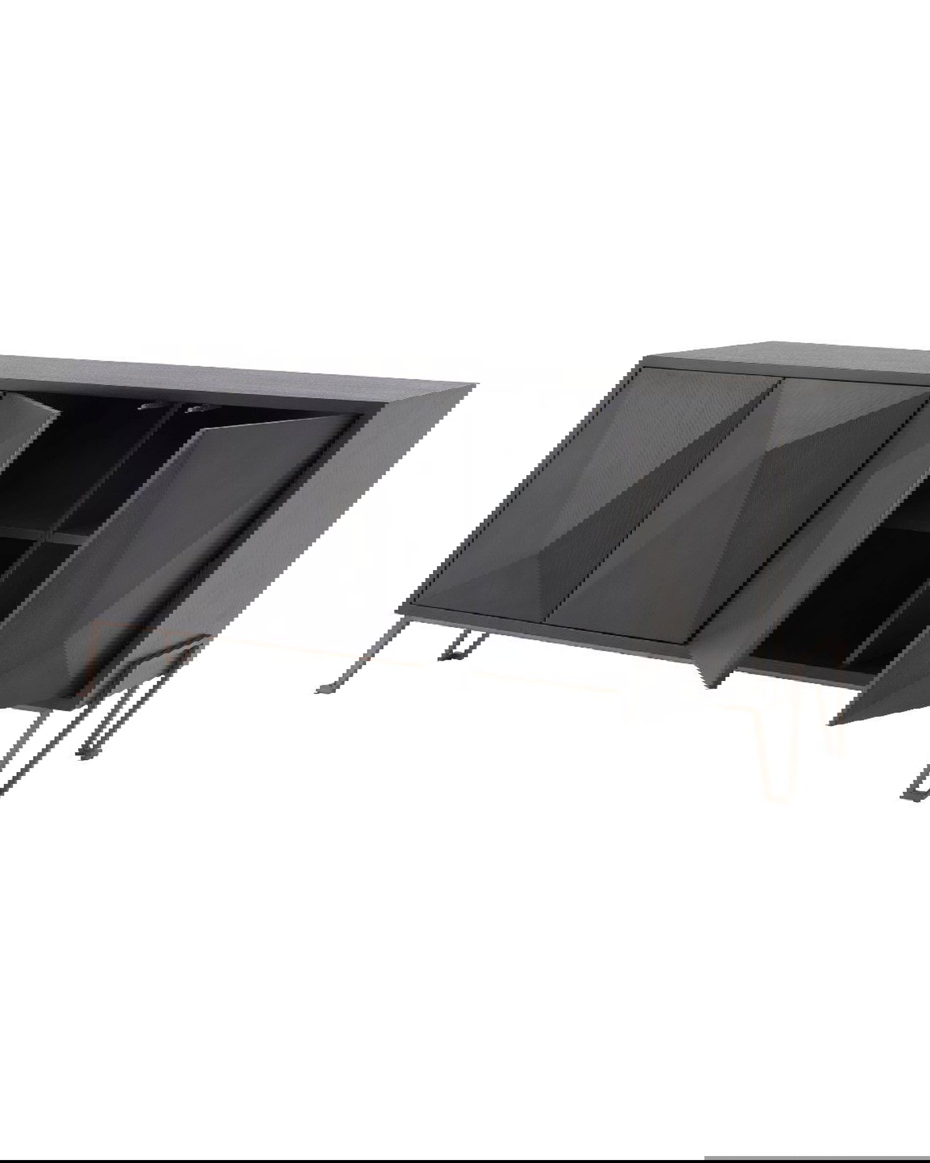 Highland TV-bänk charcoal