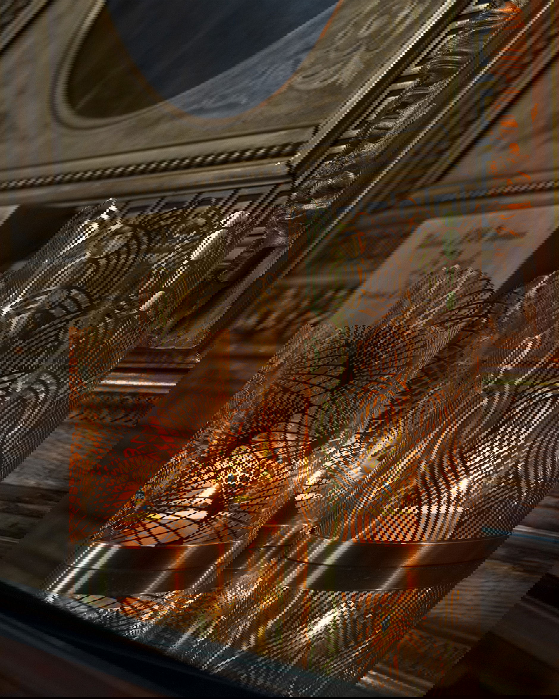 Celestial ljushållare mässing