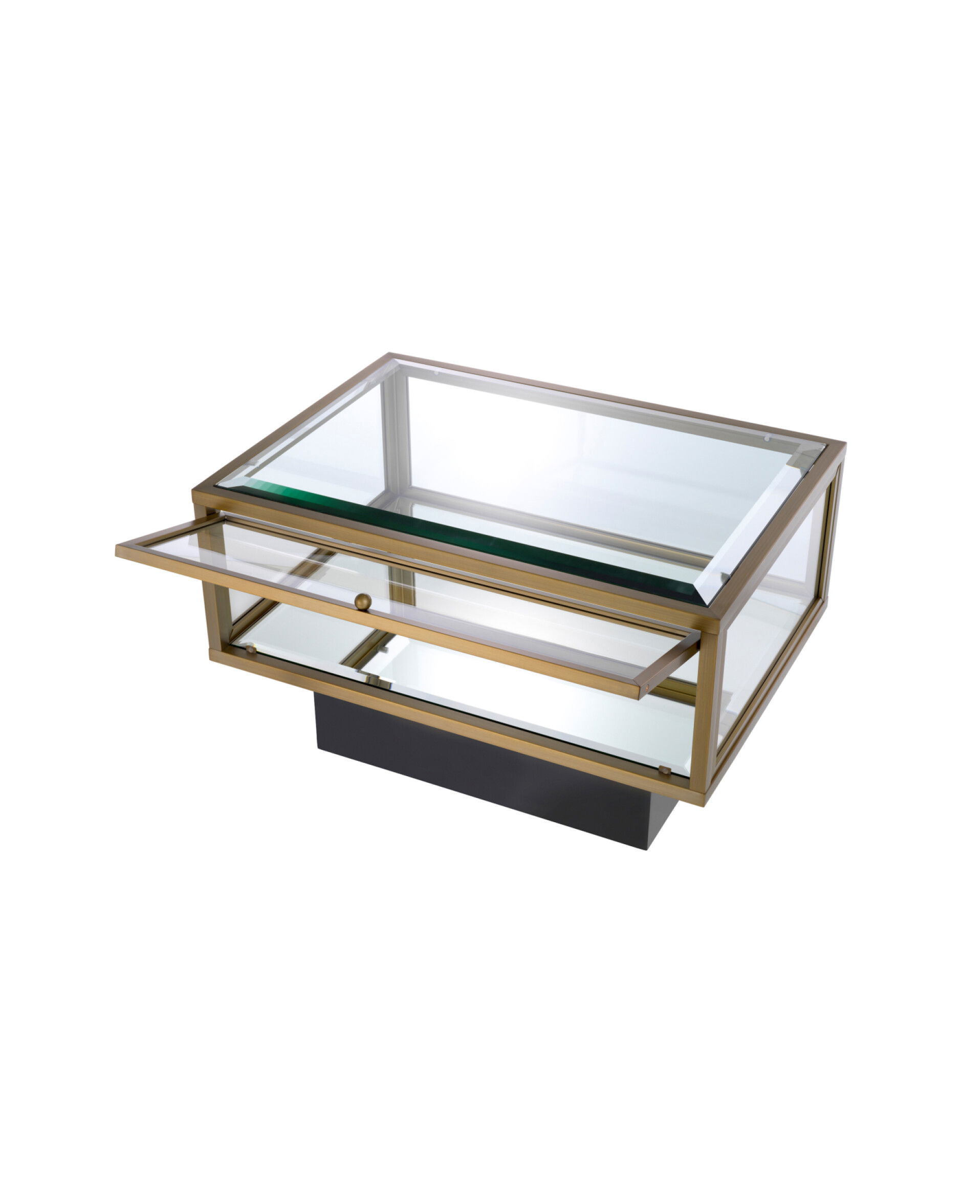 Ryan sidobord borstad mässing