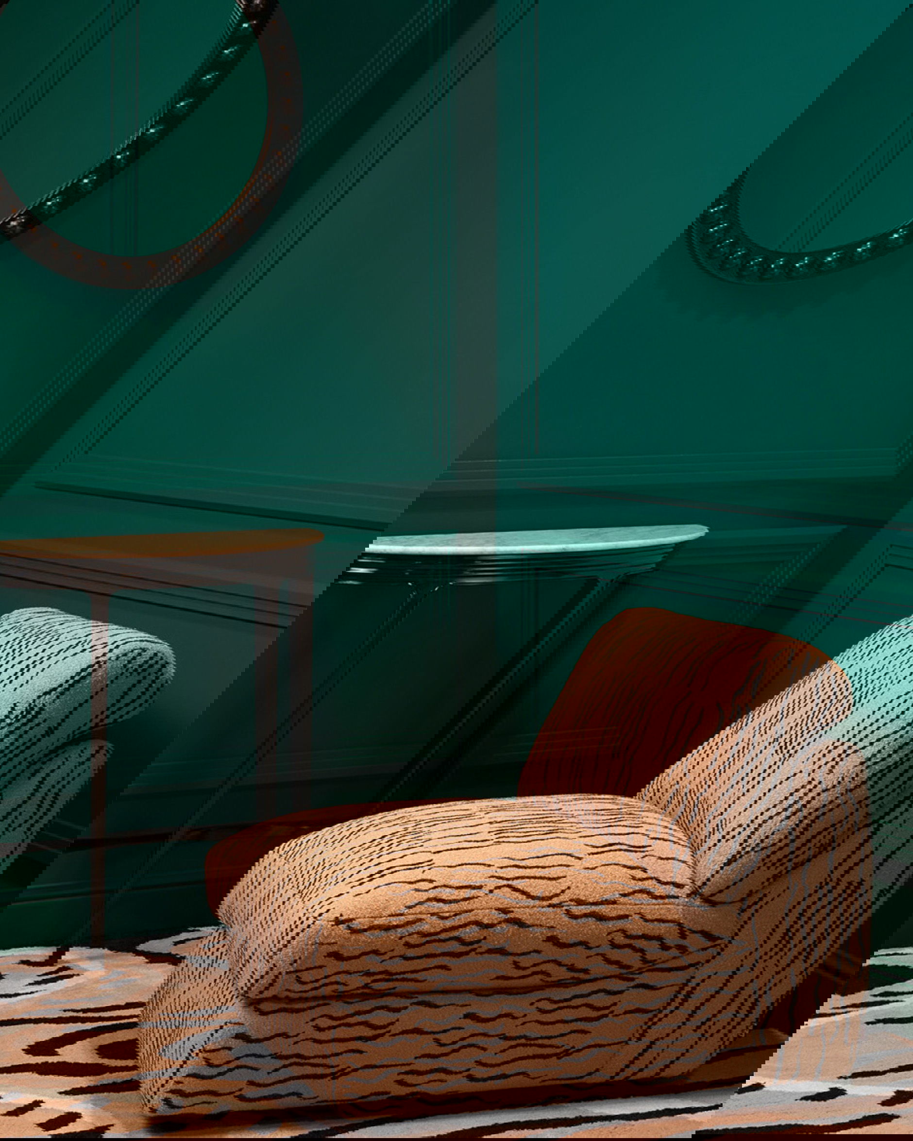 Alden fauteuil Bellord camel