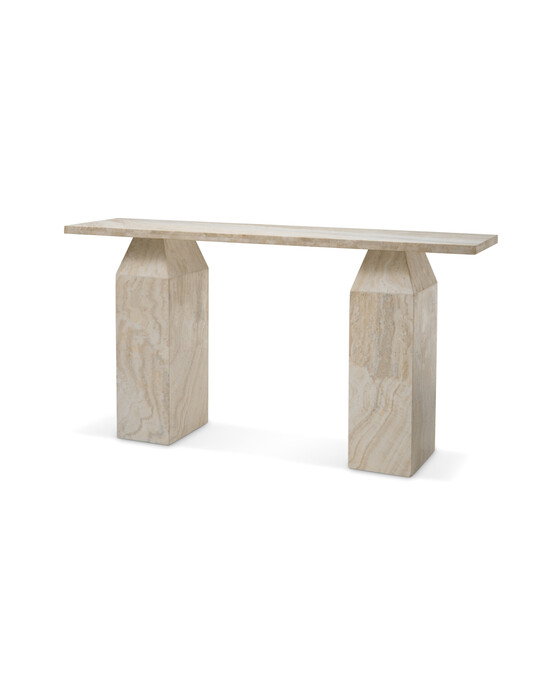 Tarragona konsolbord travertin