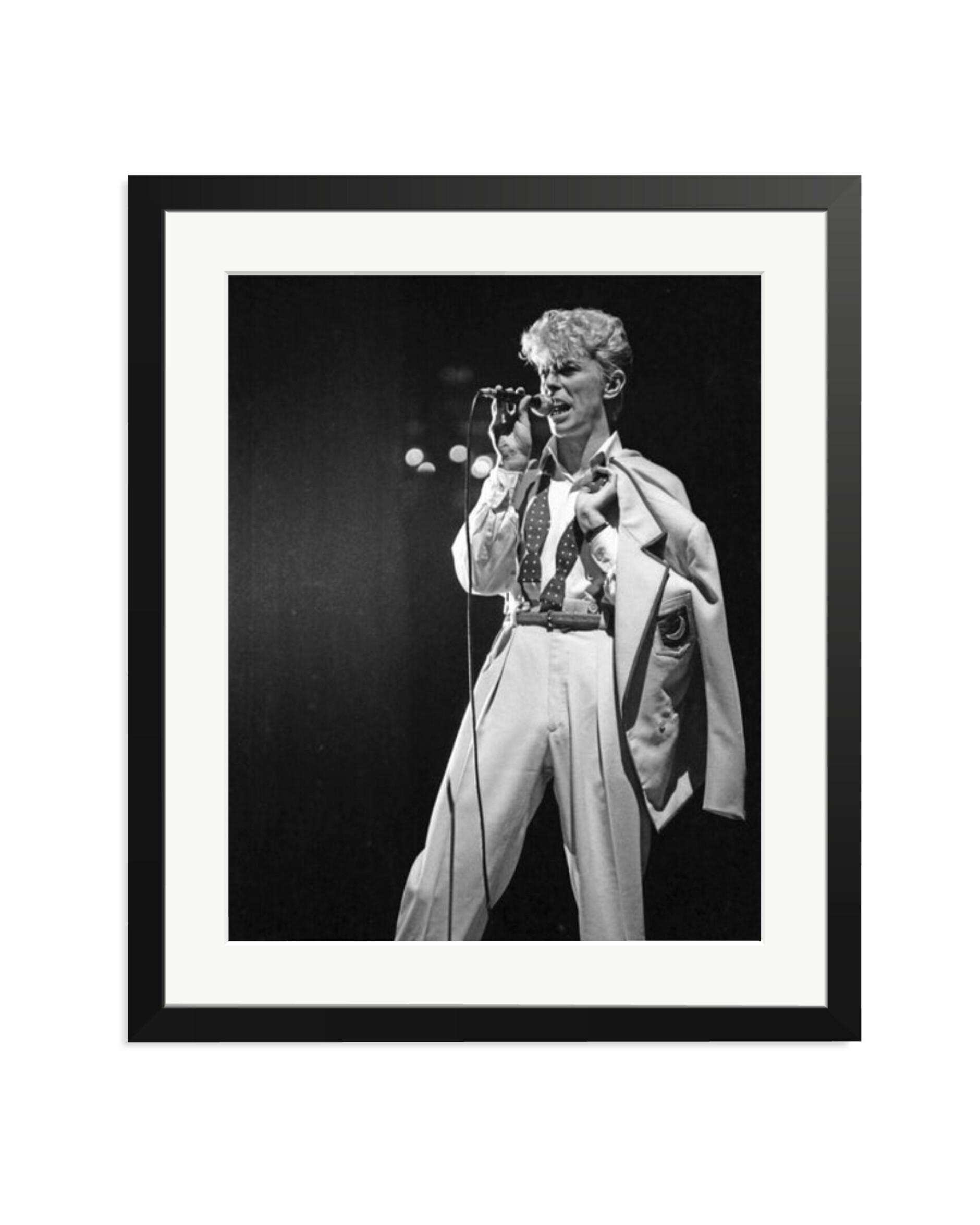 Bowie Serious Moonlight Tour Black / Large