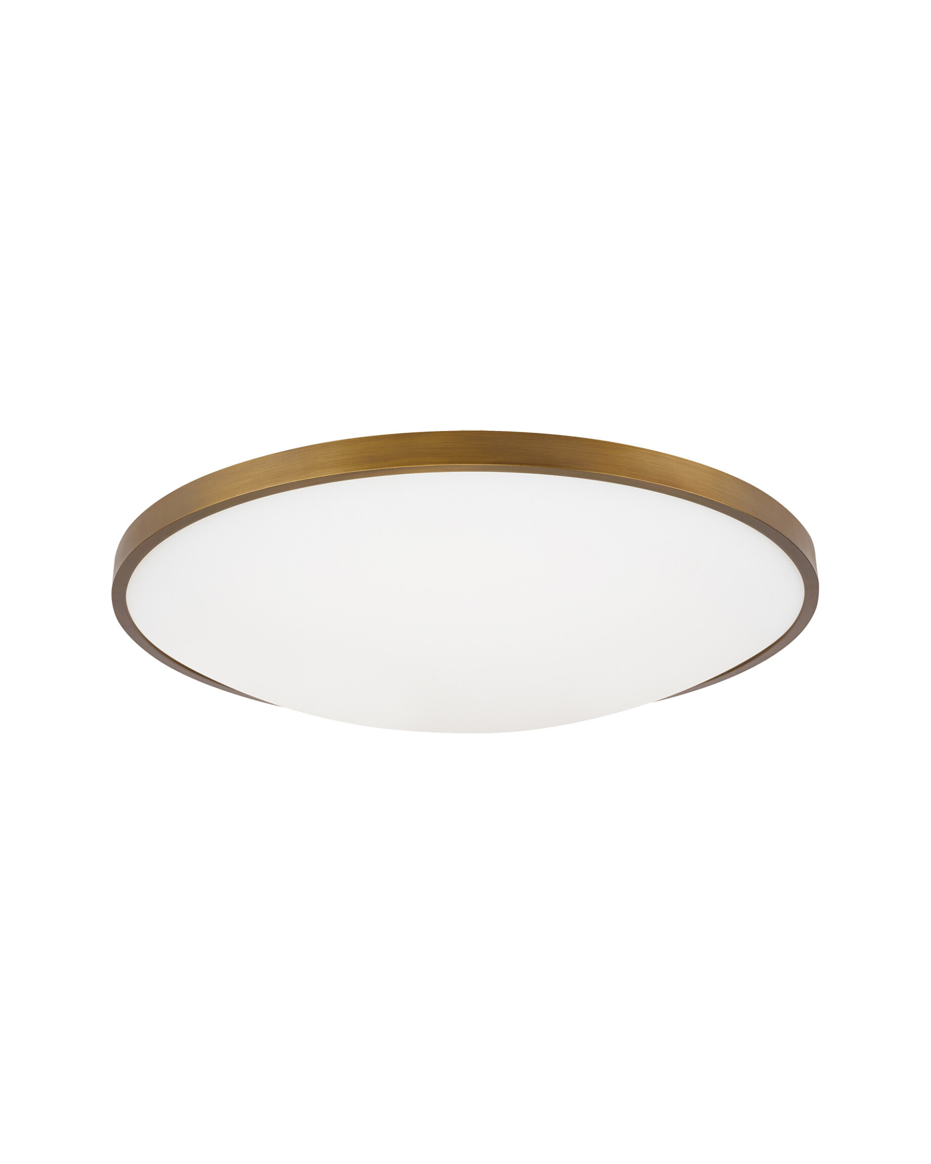 Vance 18" Flush Mount Natural Brass