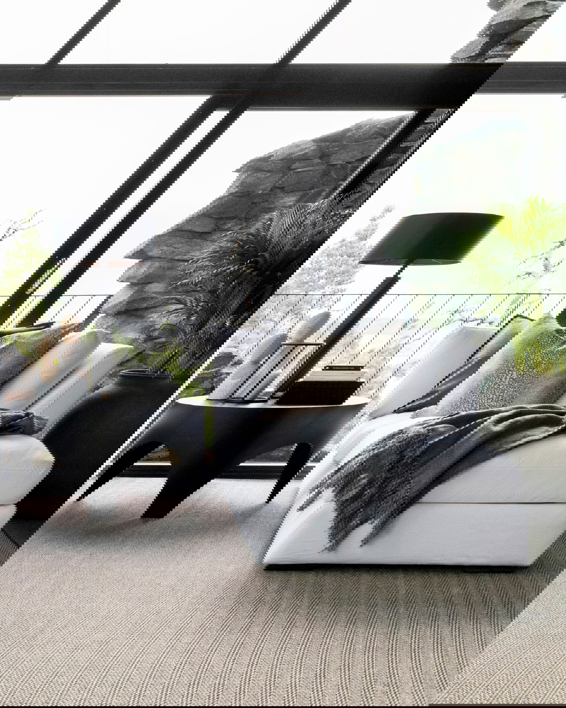 Tulum hörnmodul colonella white