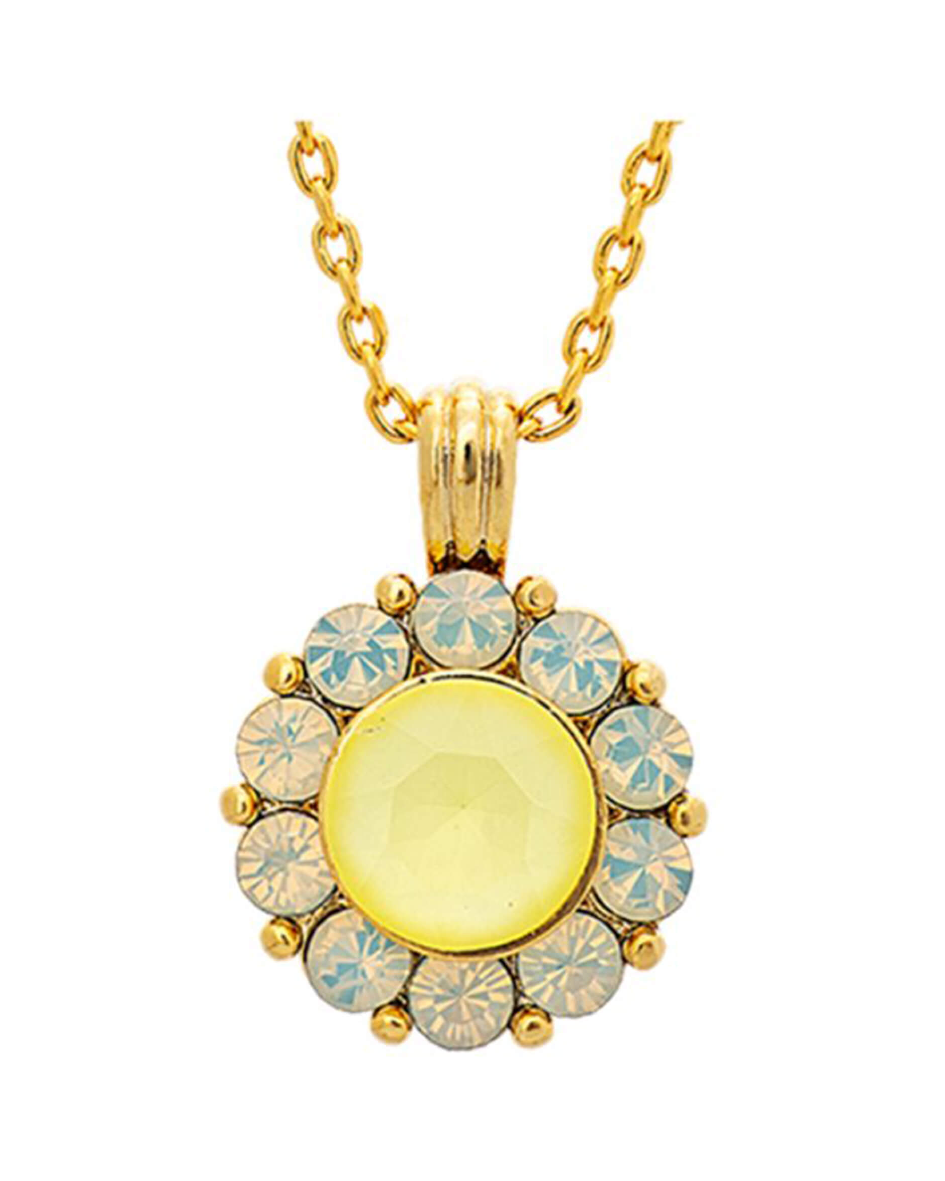 Sofia halsband lemon