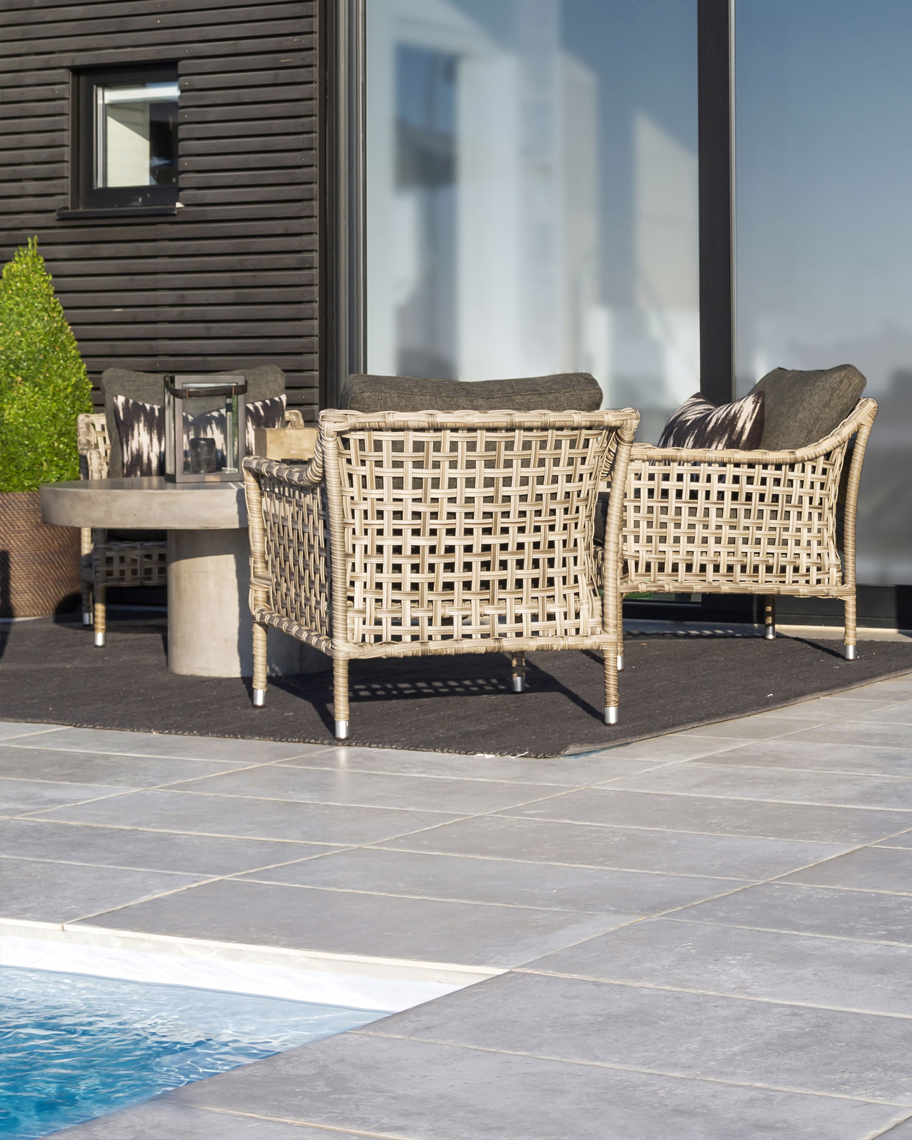 Santa Monica armchair classic grey OUTLET