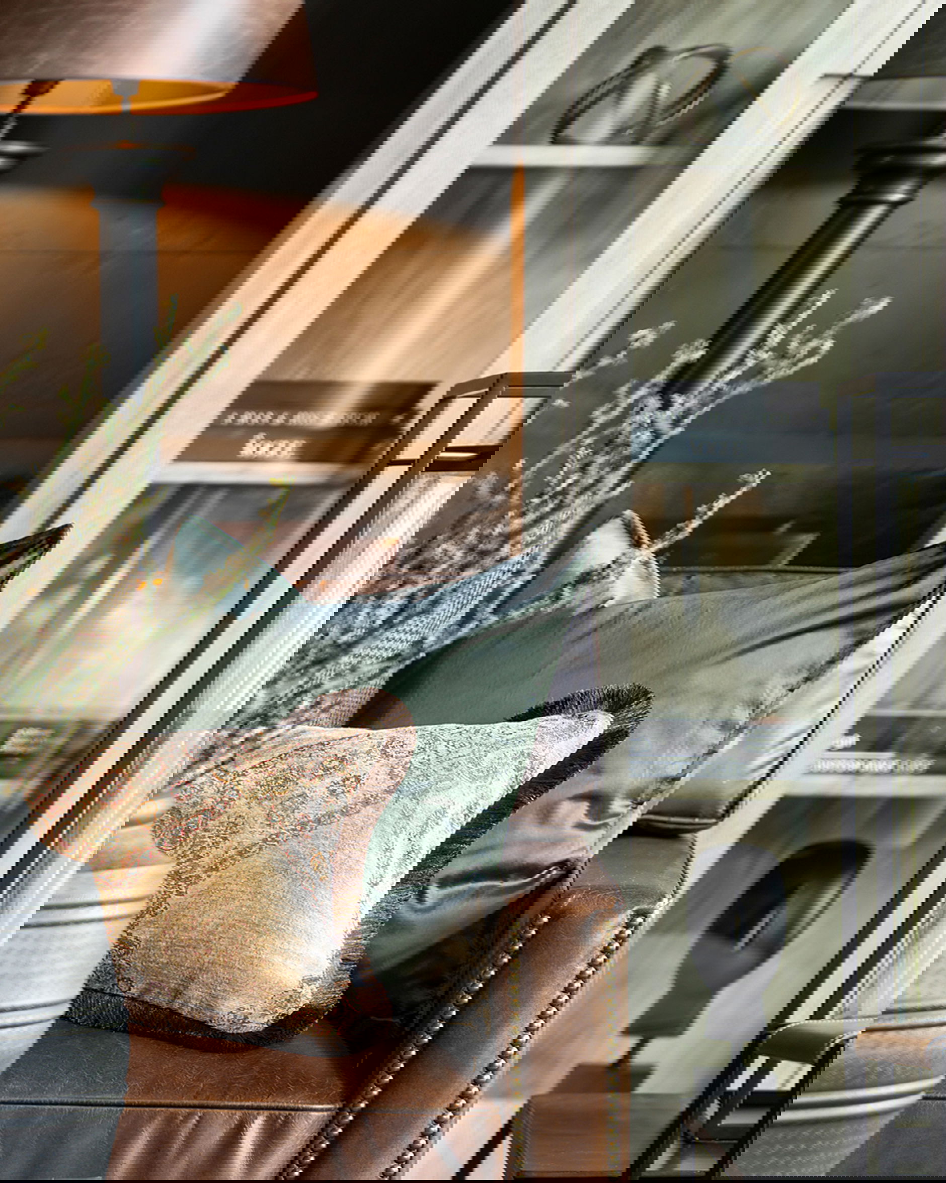 Dorsia kuddfodral grön