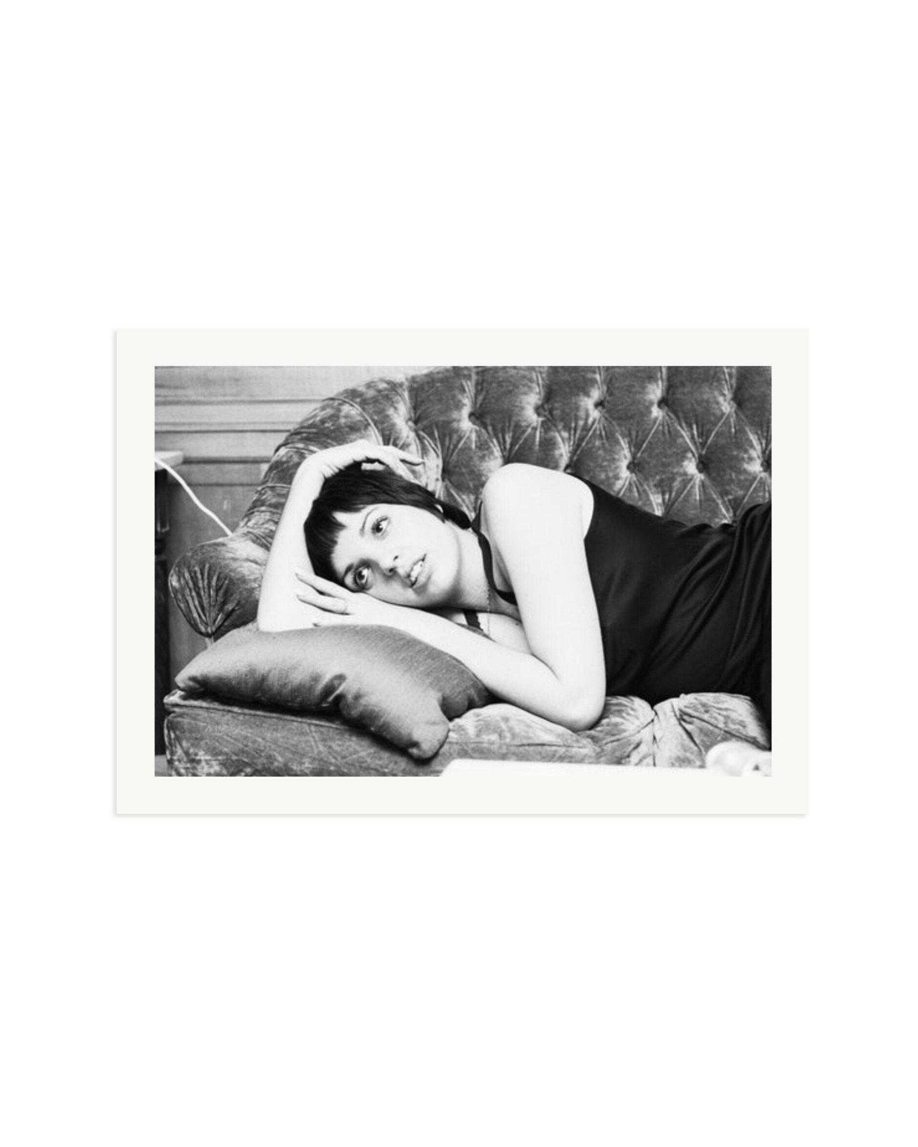 Liza Minnelli, Rehearsal in Paris Print Only / XXL