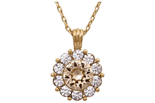 Alternativ bild 1 för LILY AND ROSE Miss Sofia Necklace Light Silk One size