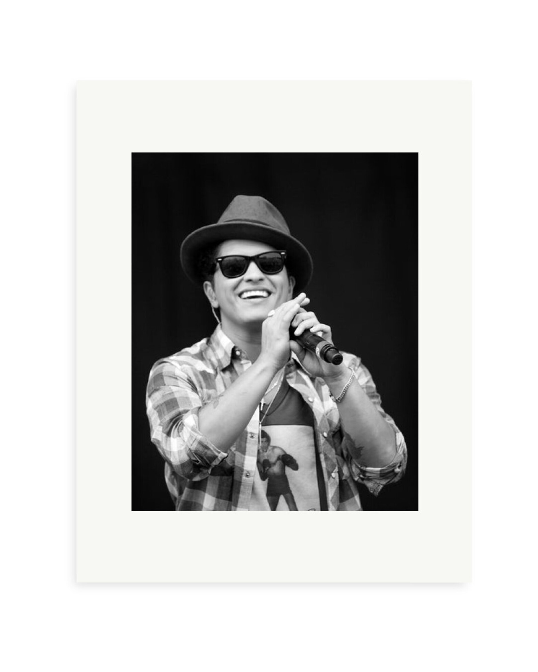 Bruno Mars at V Festival Print Only / Small