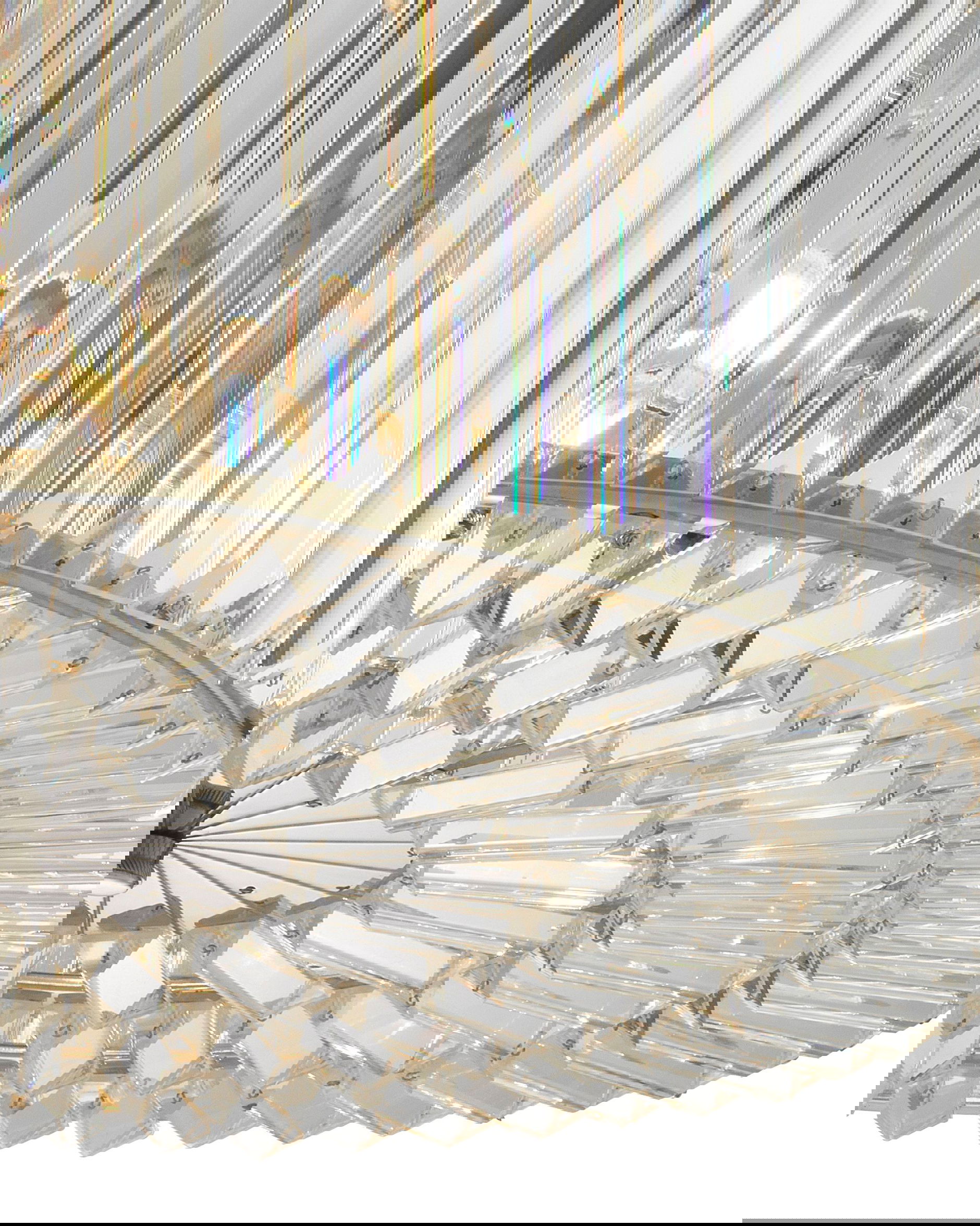 Infinity Chandelier Nickel