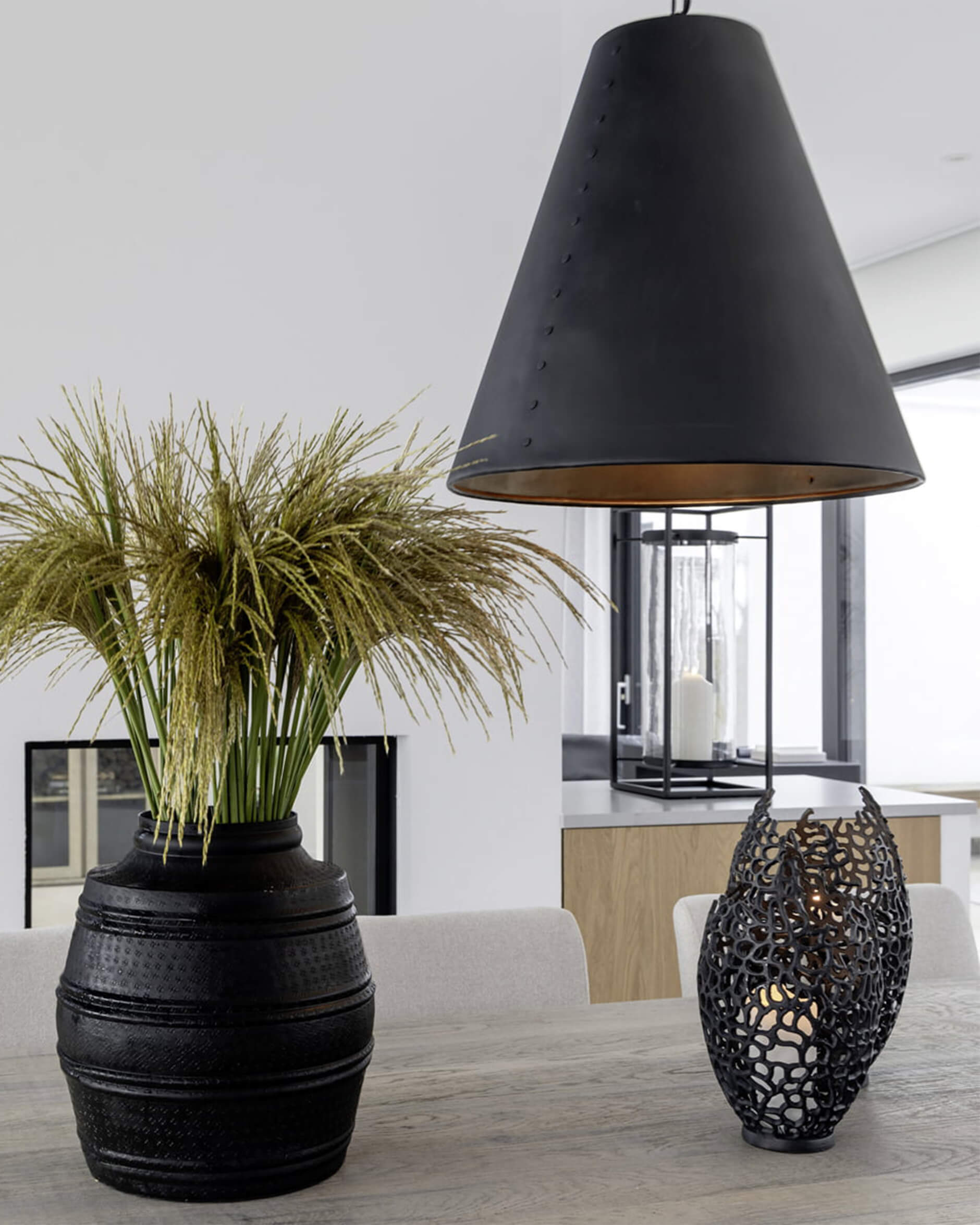 Toronto taklampa svart